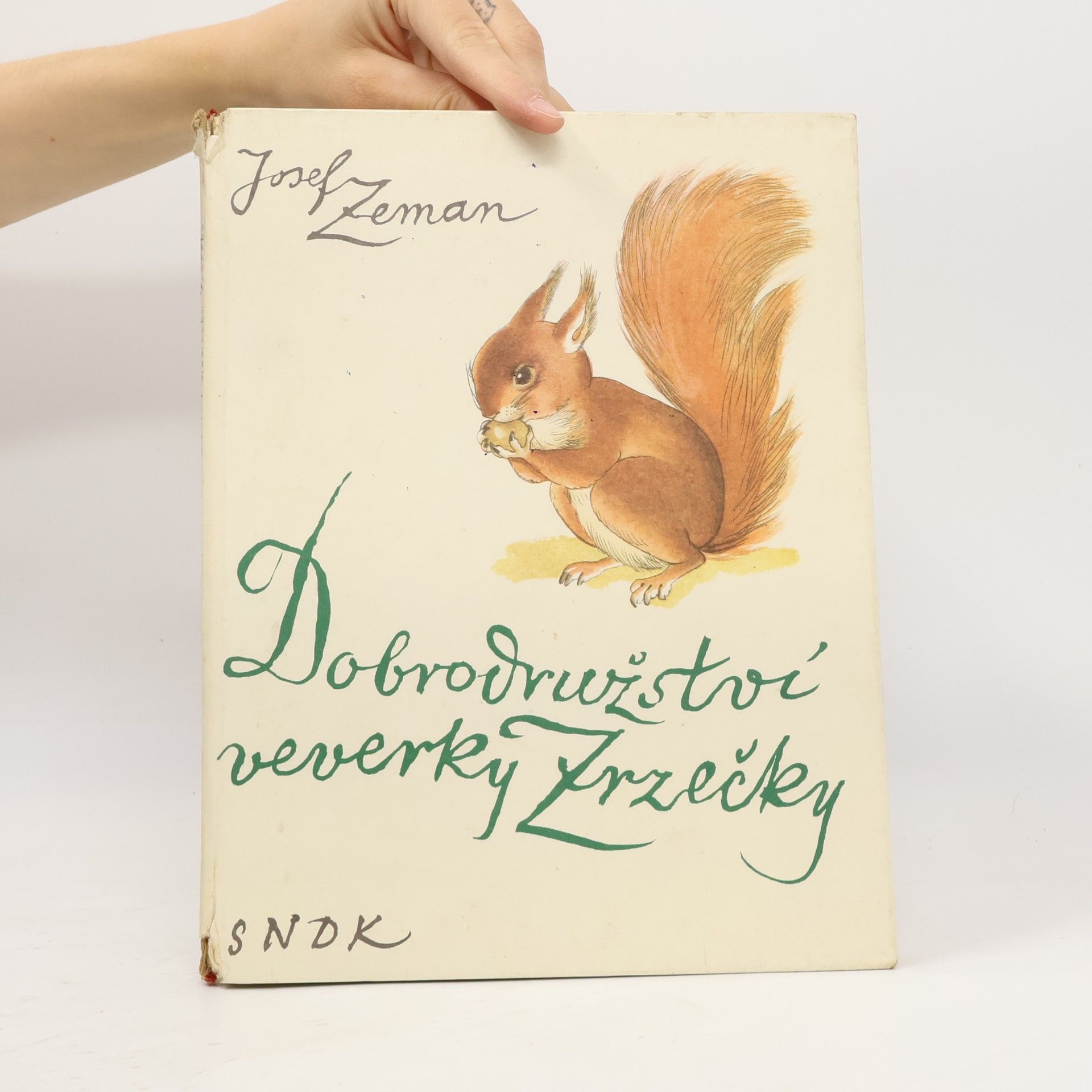 Josef Zeman Dobrodružství veverky Zrzečky