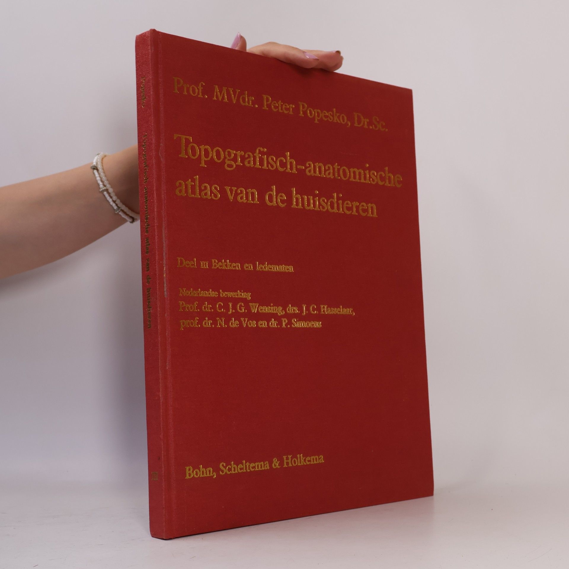 Topografisch-anatomische atlas van de huisdieren III