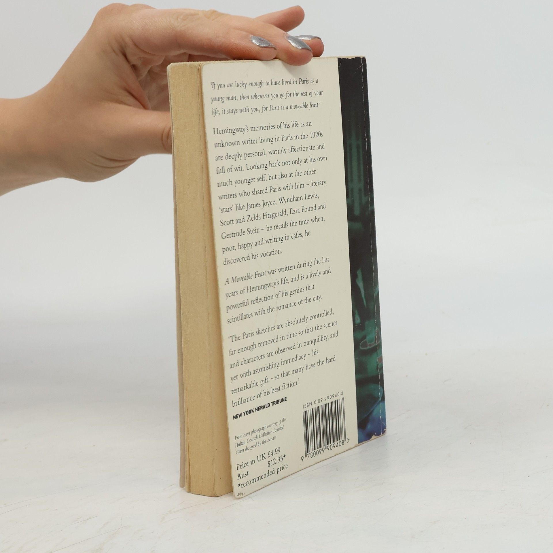 Ernest Hemingway A Moveable Feast