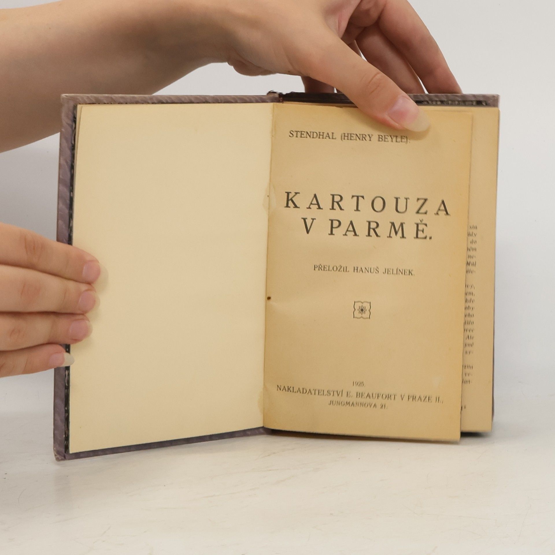 Stendhal Kartouza v Parmě
