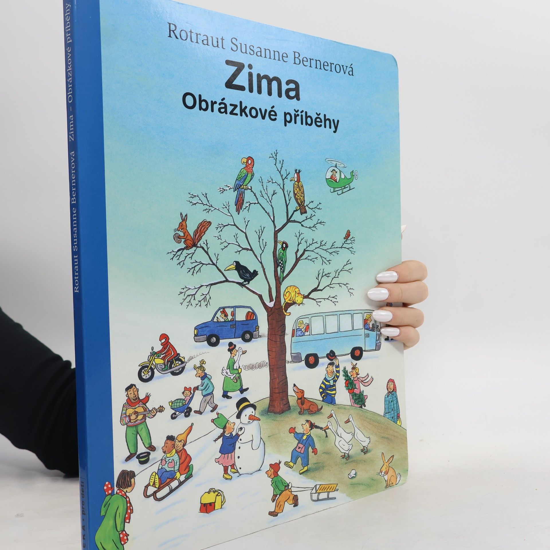 Rotraut Susanne Bernerová Zima. Obrázkové příběhy