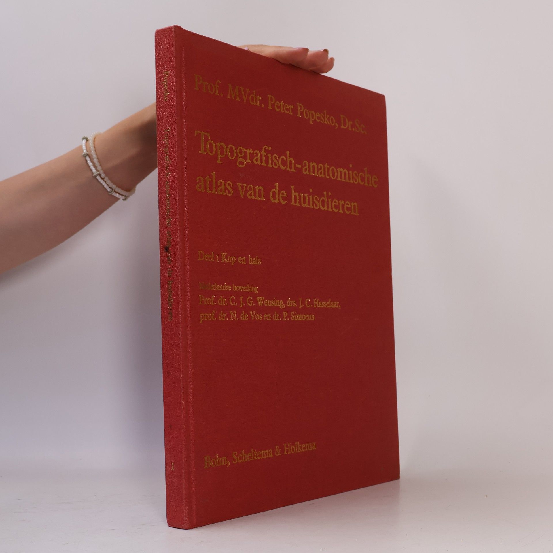 Topografisch-anatomische atlas van de huisdieren I