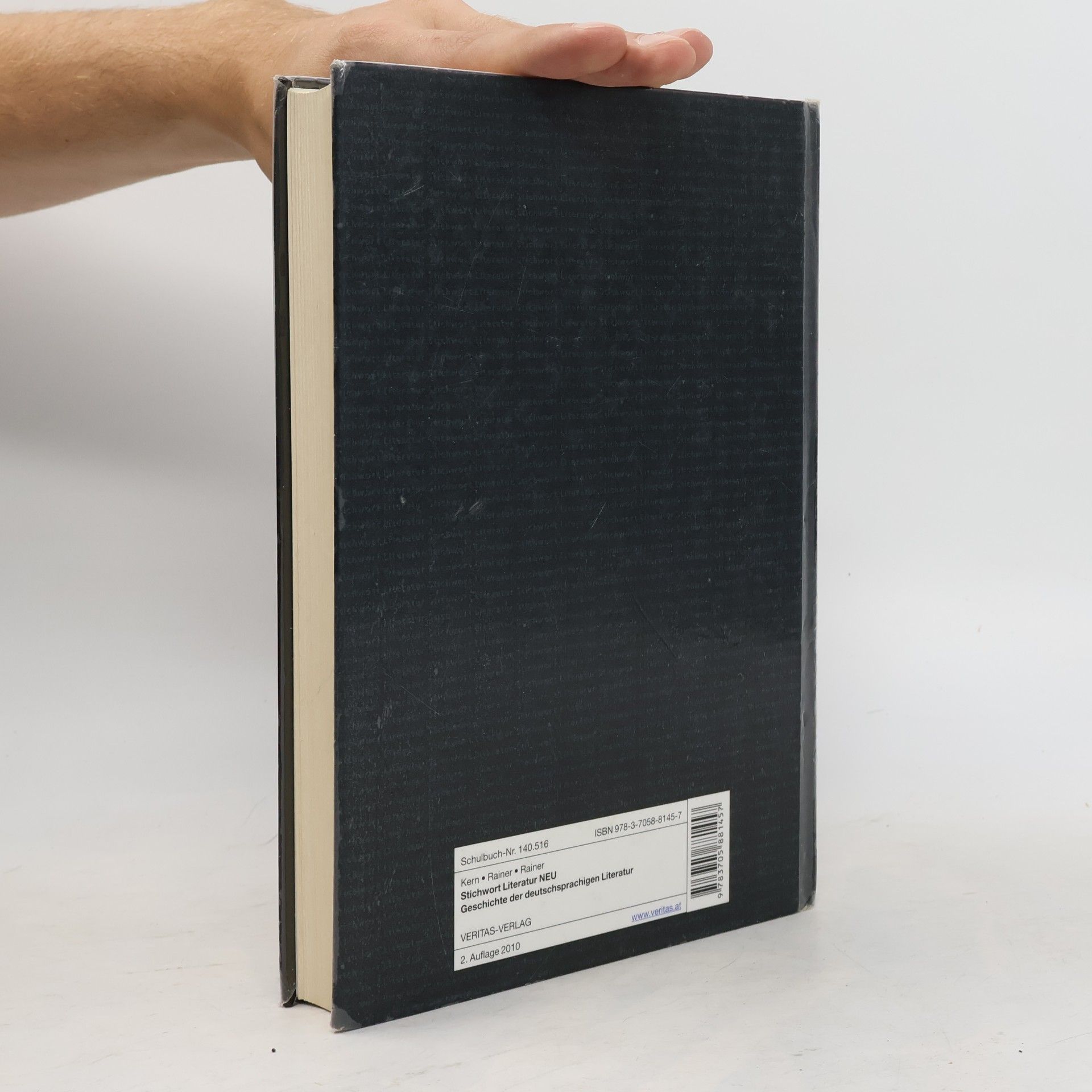 Gerald Rainer Stichwort Literatur: Geschichte der deutschsprachigen Literatur