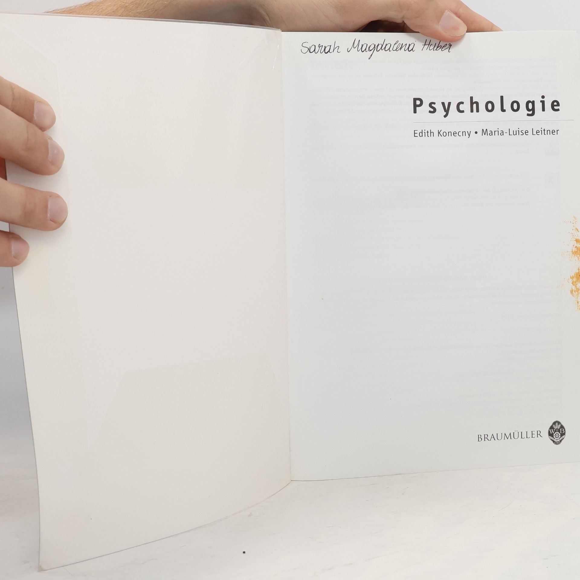 Maria Leitner Psychologie