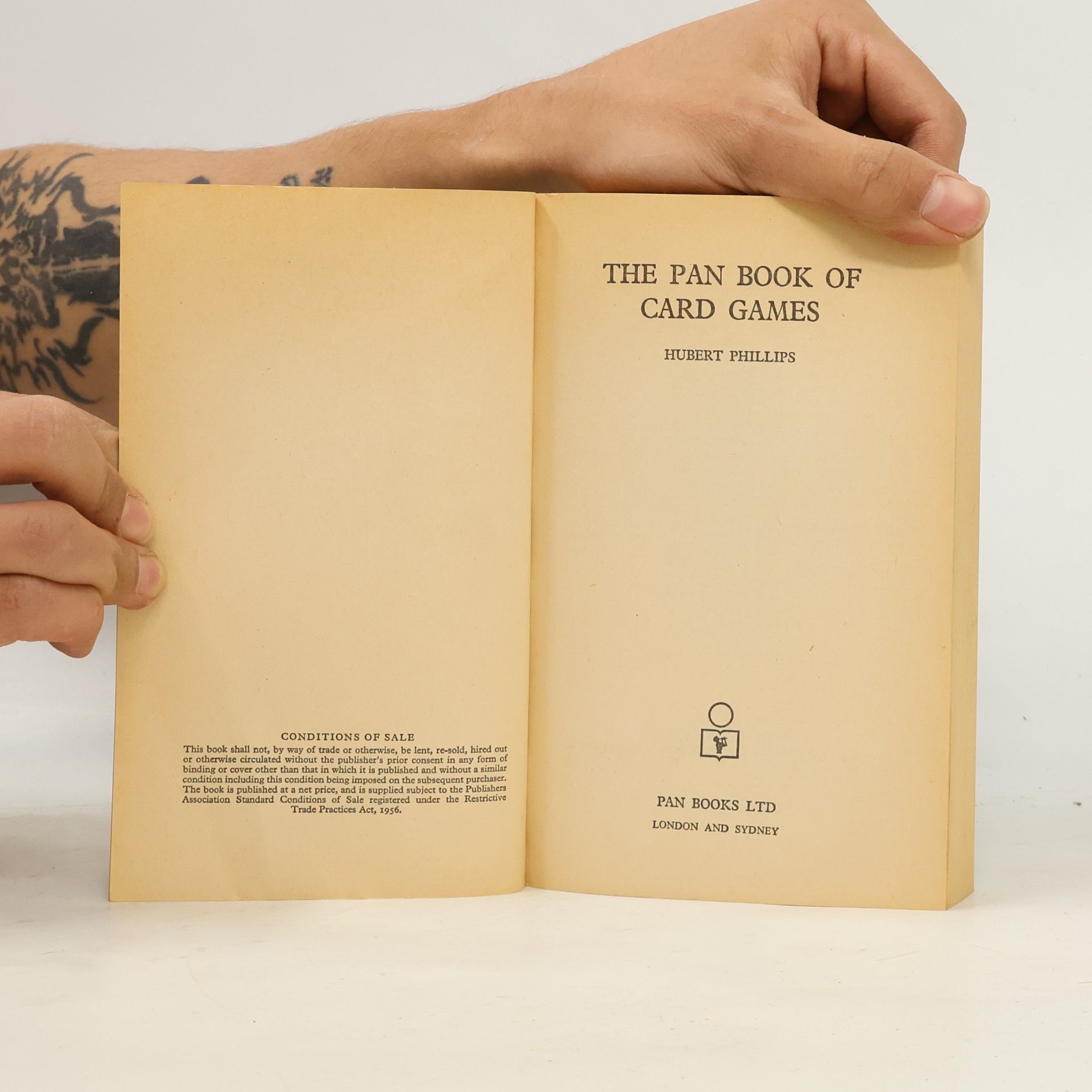 Hubert Phillips The Pan Book of Card Games