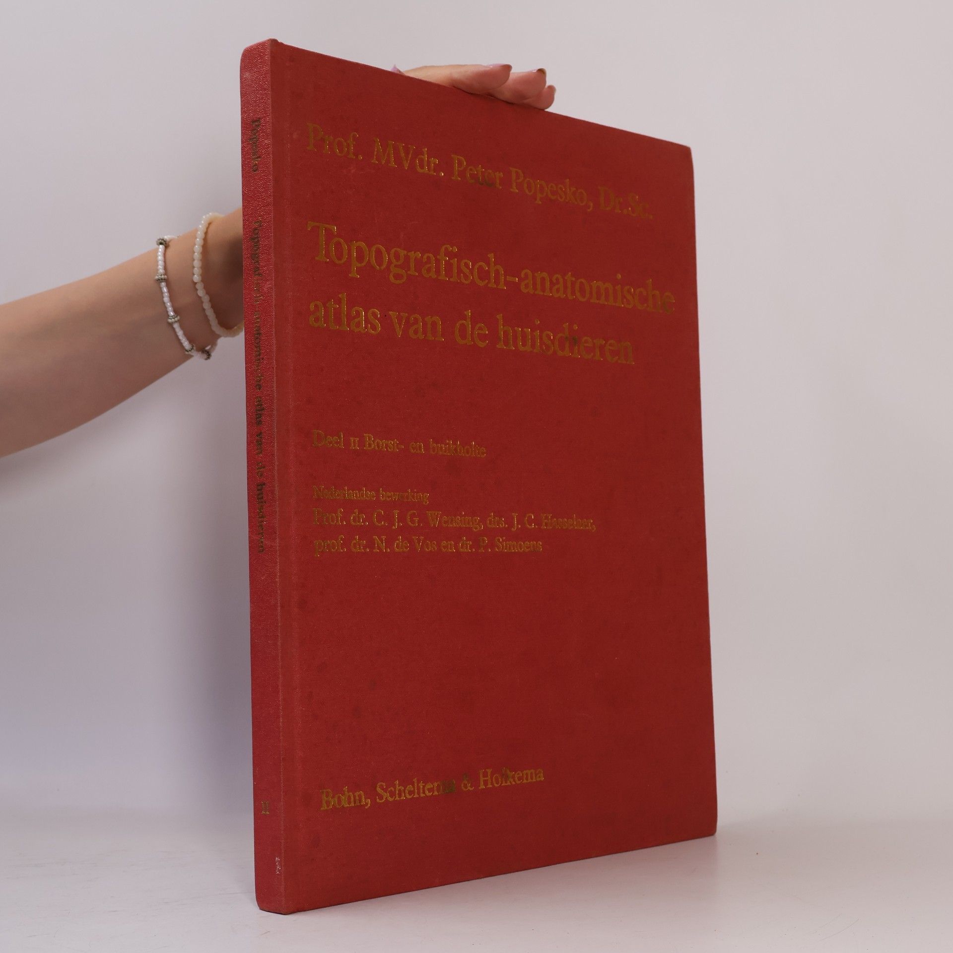J. G. Horeman Topografisch-anatomische atlas van de huisdieren