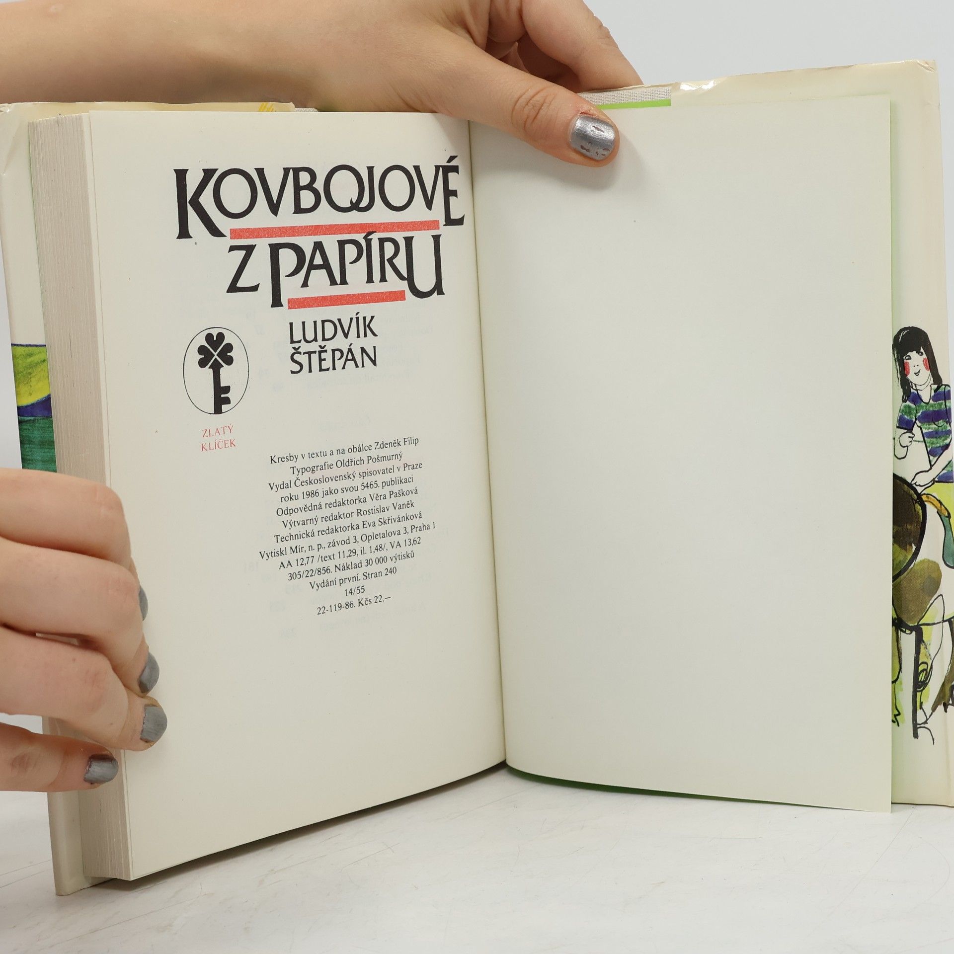 Ludvík Štěpán Kovbojové z papíru
