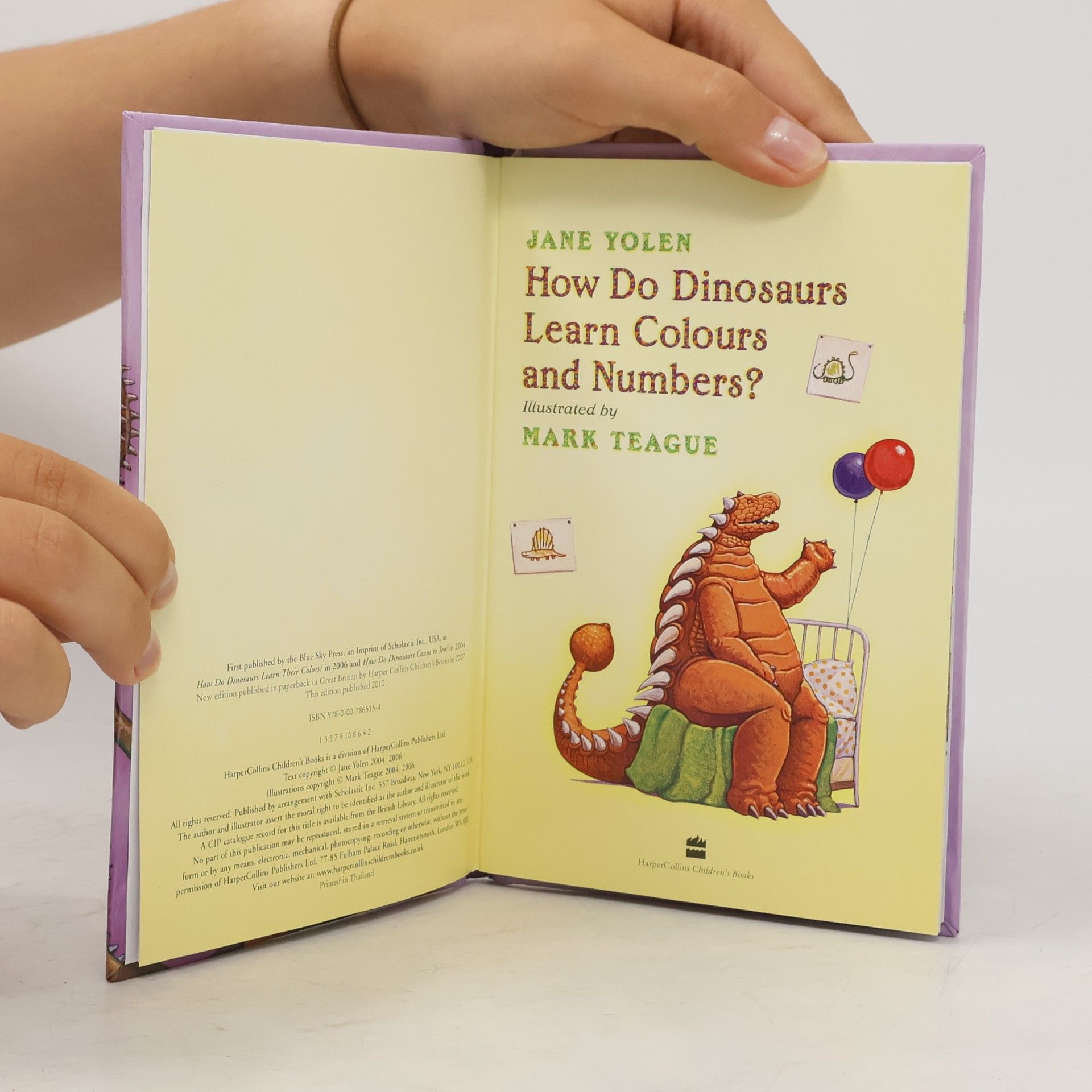 Jane Yolen How Do Dinosaurs Learn Colours and Numbers?