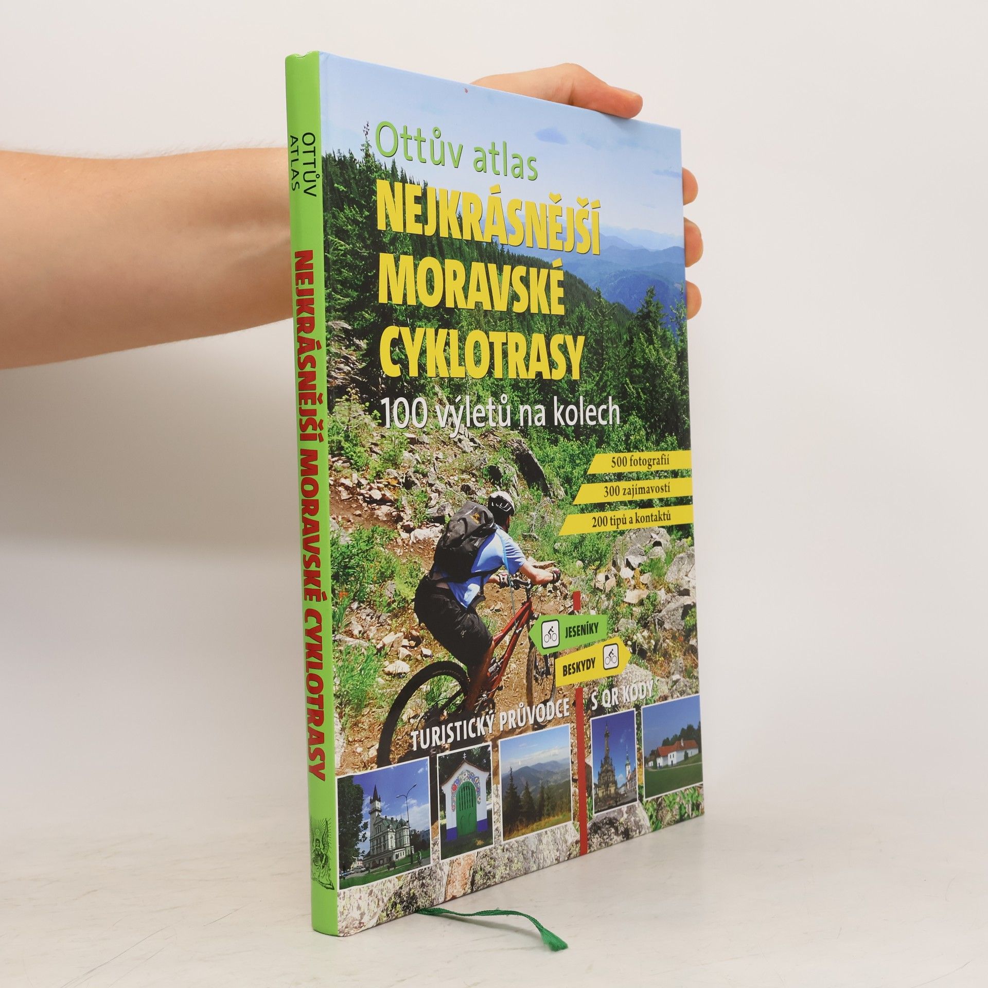 Ivo Paulík Ottův atlas Nejkrásnější moravské cyklotrasy: 100 výletů na kolech