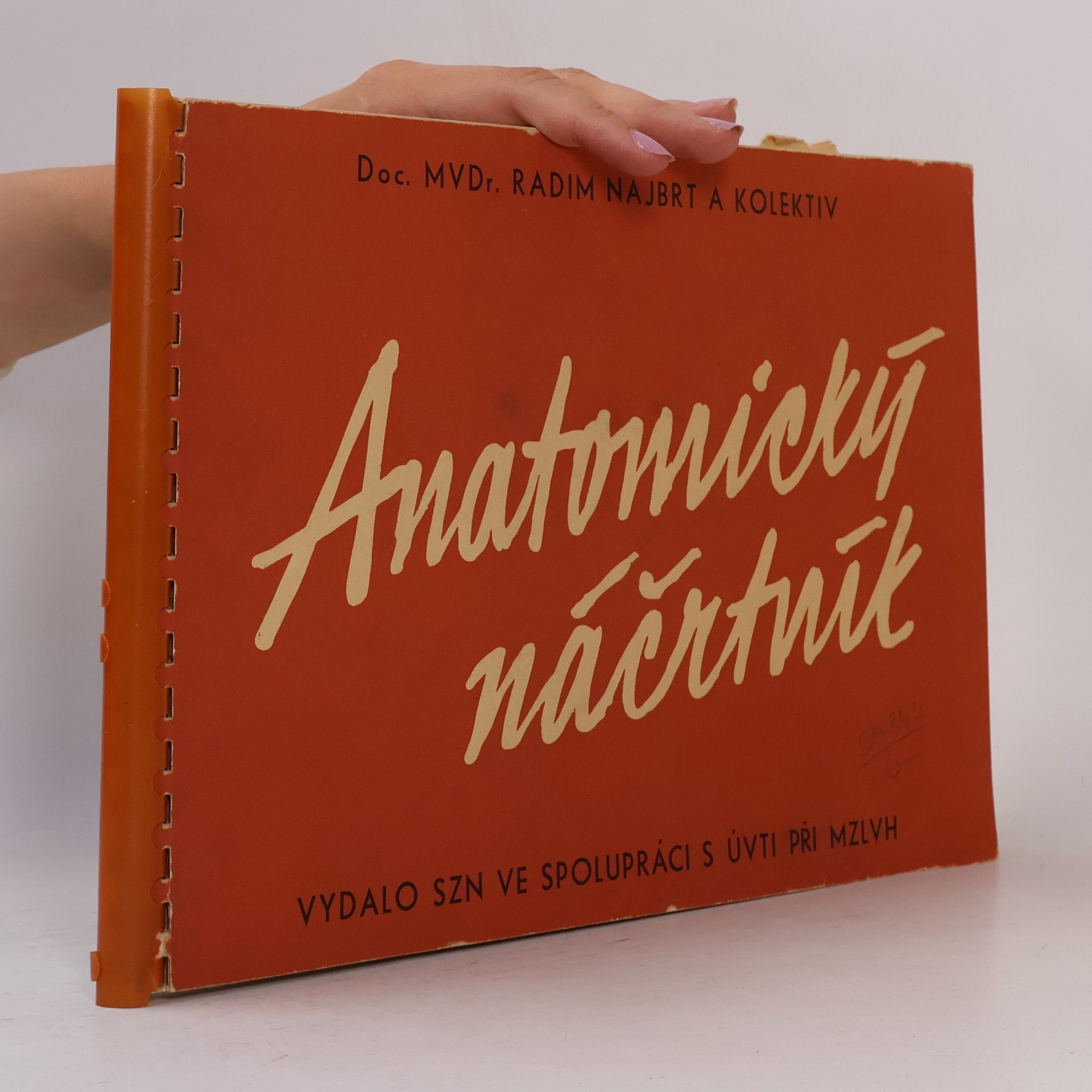 Autorenkollektiv Anatomický náčrtník – Předlohy pro studium veterinární anatomie