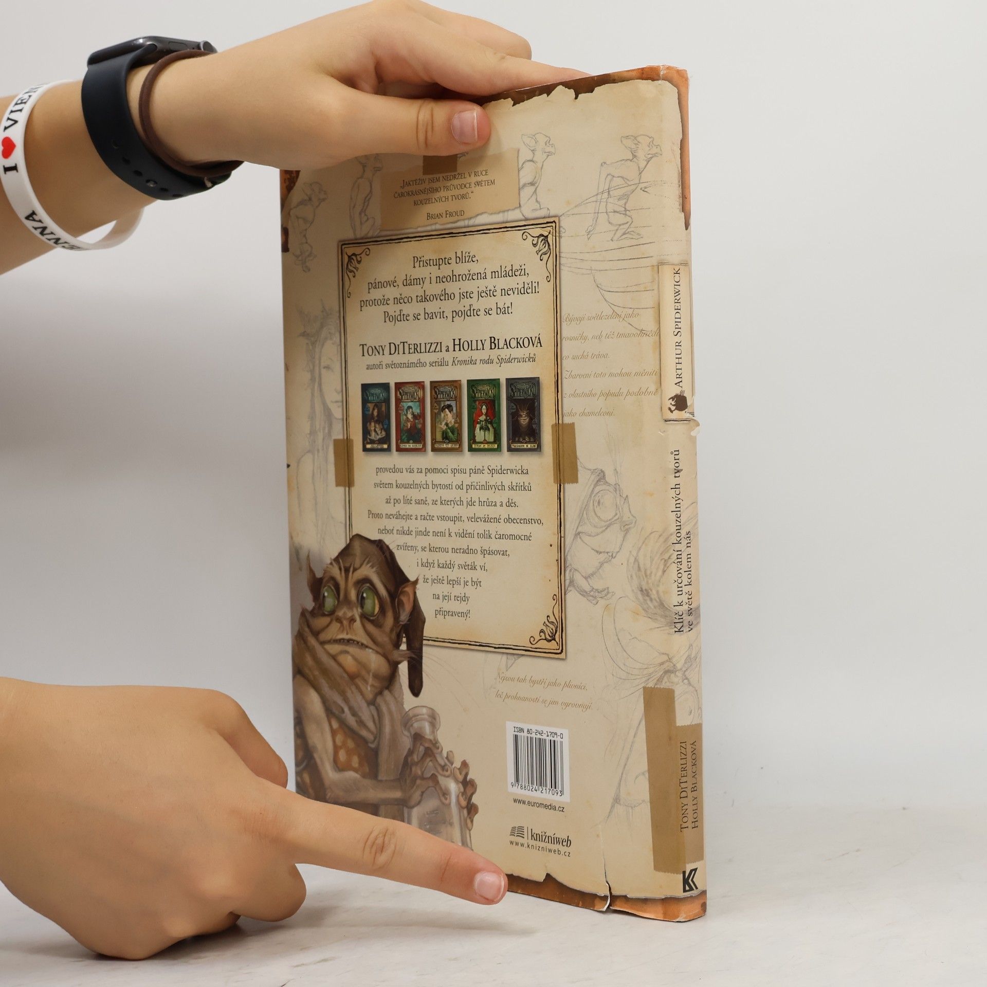 Tony DiTerlizzi Arthur Spiderwick: klíč k určování kouzelných tvorů ve světě kolem nás