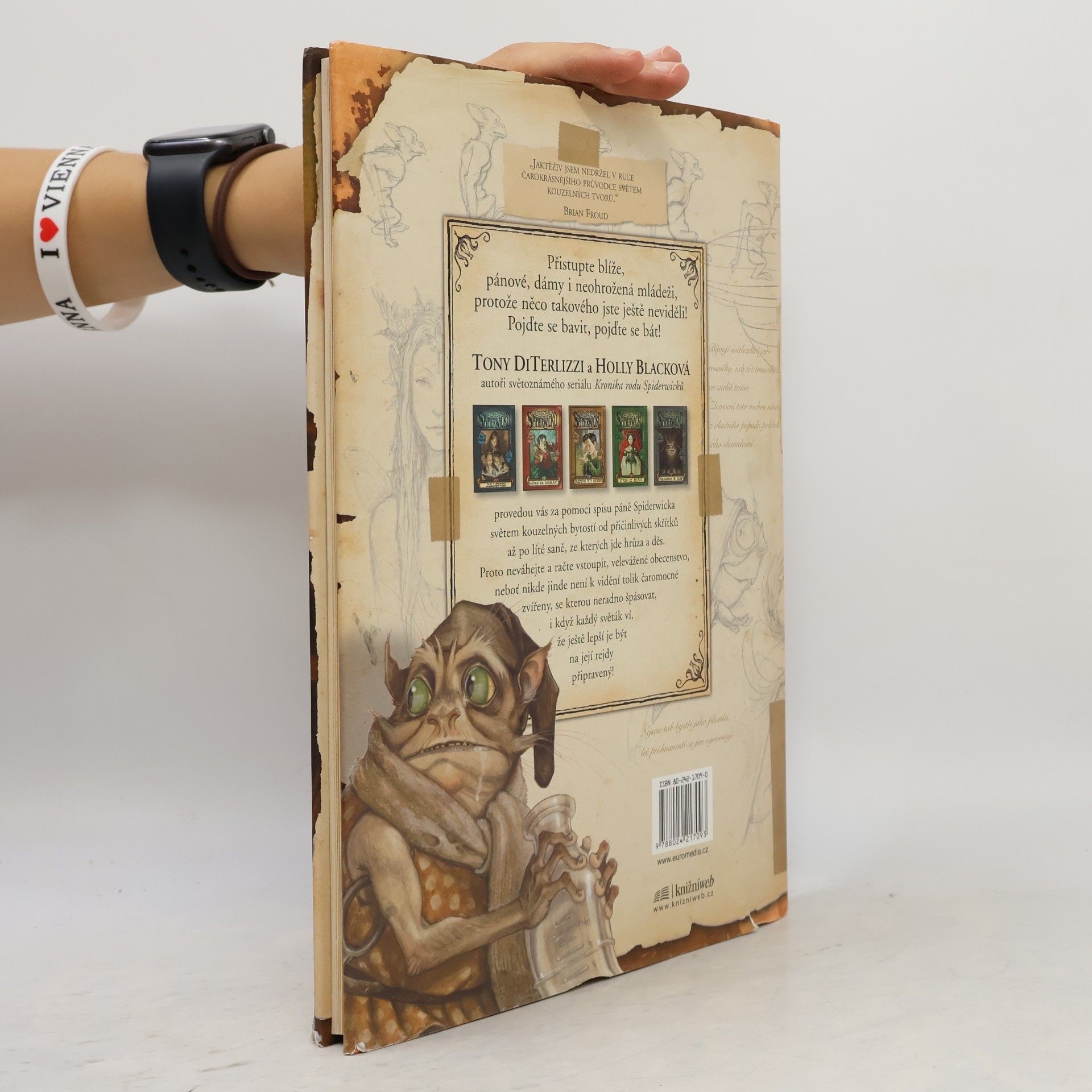 Tony DiTerlizzi Arthur Spiderwick: klíč k určování kouzelných tvorů ve světě kolem nás