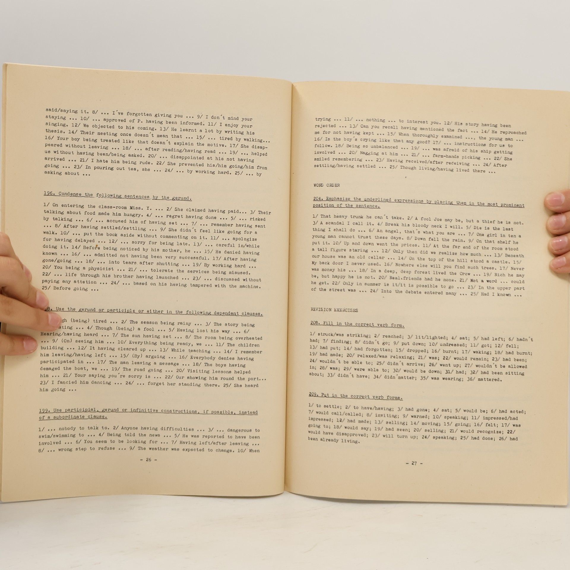 Zdeněk Menhard Exercises in English Grammar
