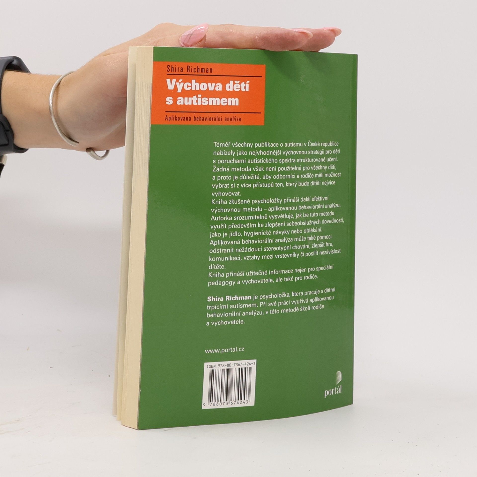 Shira Richman Výchova dětí s autismem : aplikovaná behaviorální analýza