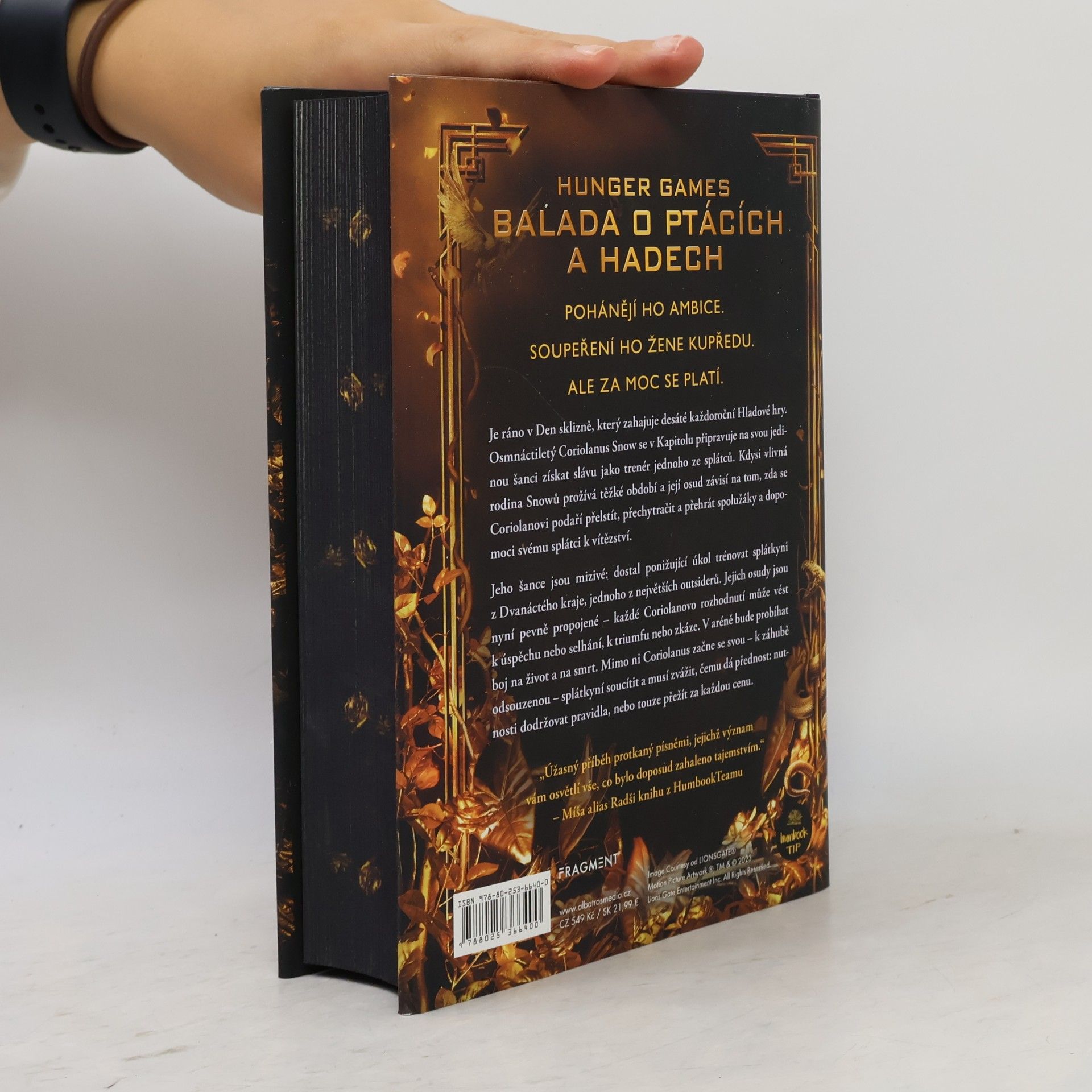 Suzanne Collins Balada o ptácích a hadech
