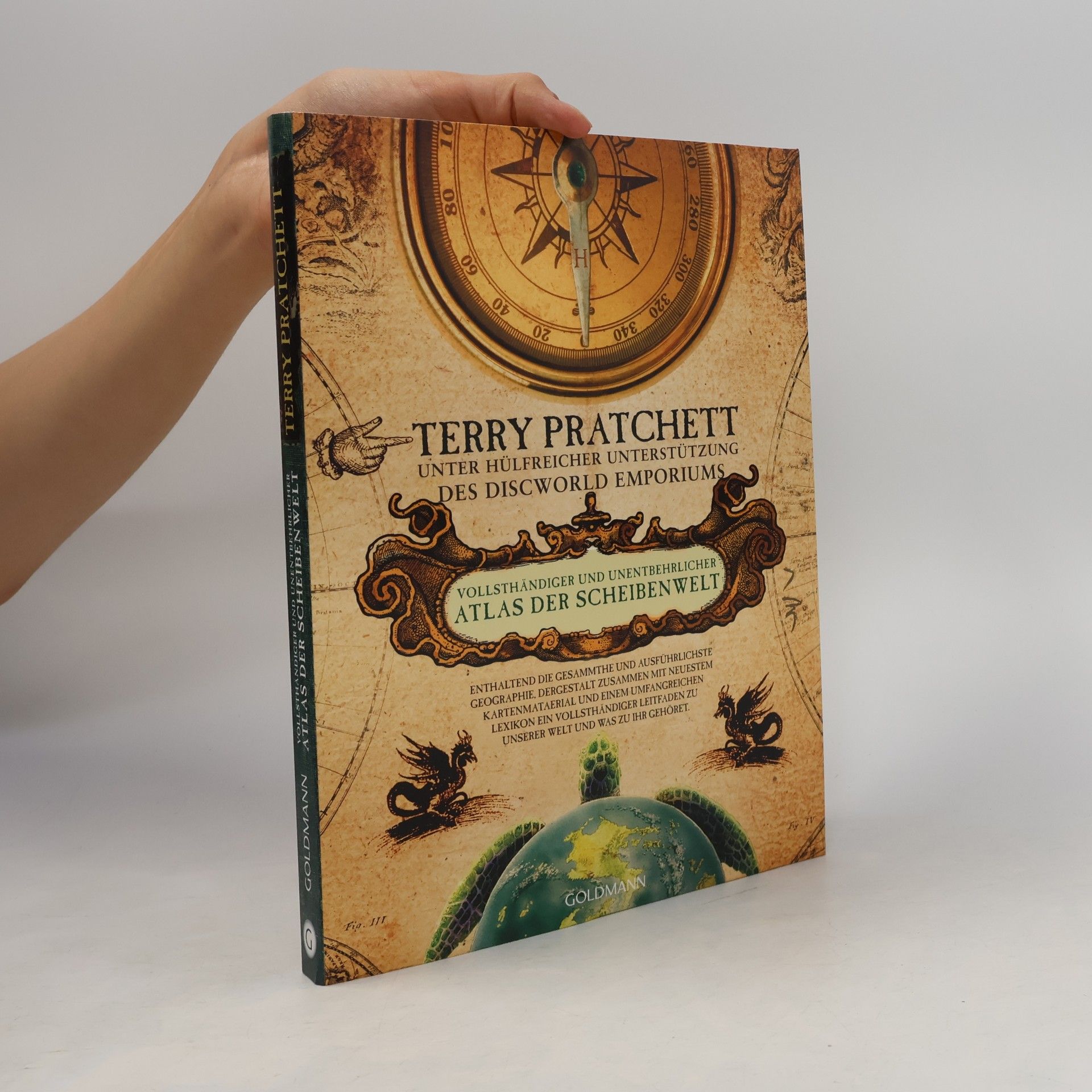 Terry Pratchett Vollsthändiger und unentbehrlicher Atlas der Scheibenwelt