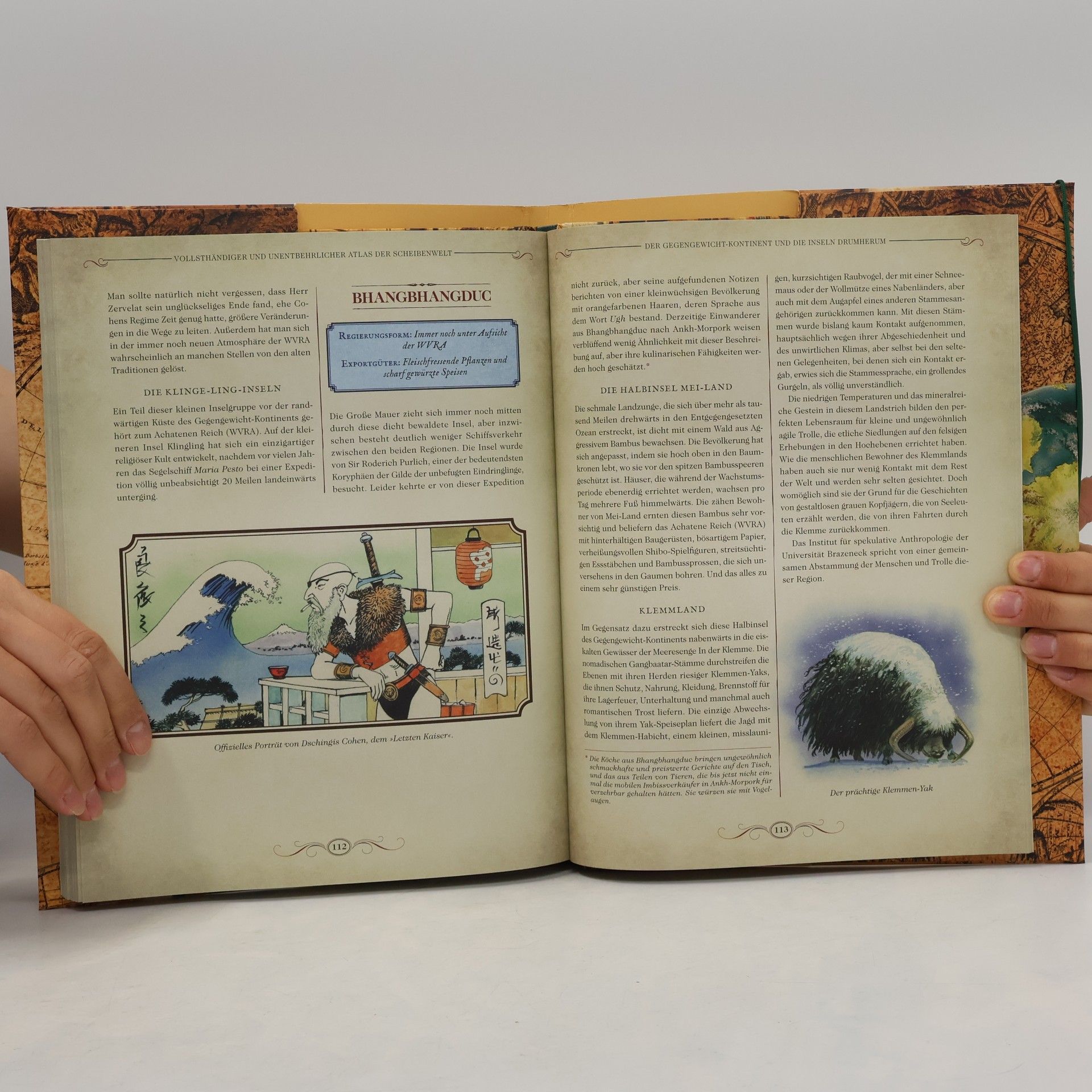 Terry Pratchett Vollsthändiger und unentbehrlicher Atlas der Scheibenwelt