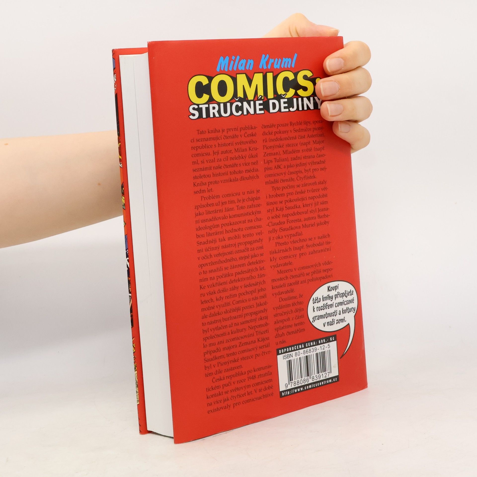 Milan Kruml Comics: Stručné dějiny