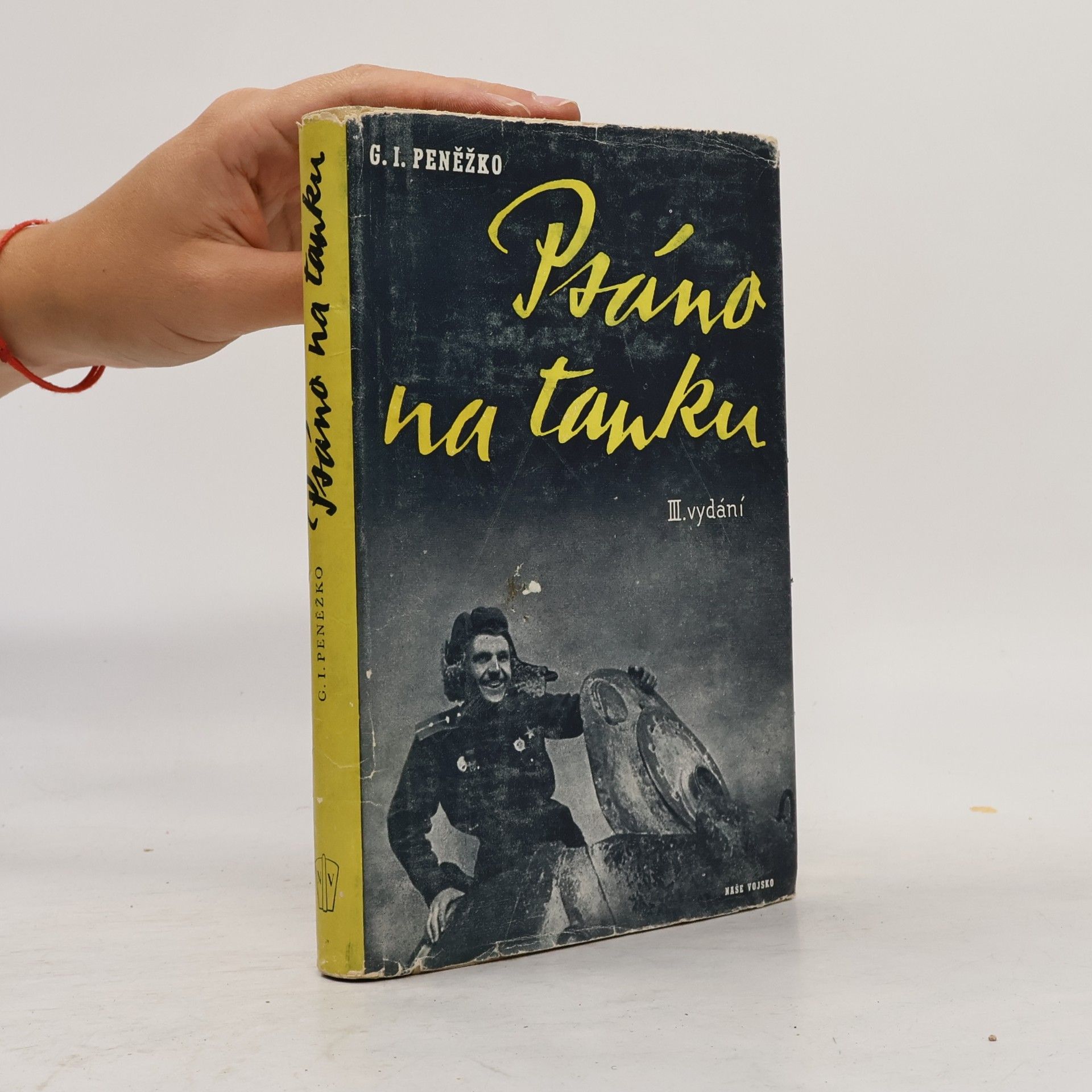 G. I. Penežko Psáno na tanku