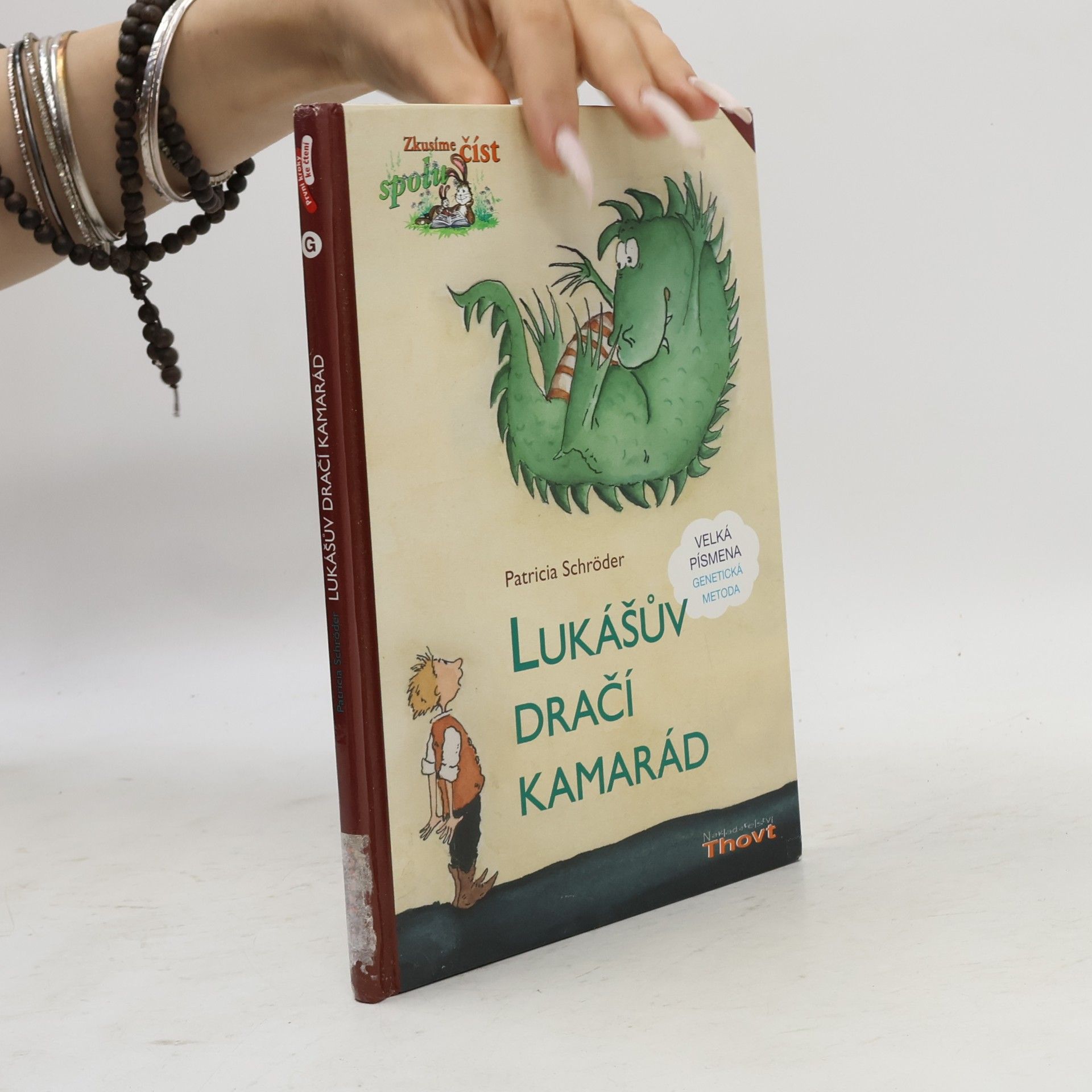 Ute Krause Lukášův dračí kamarád. Velká písmena, genetická metoda