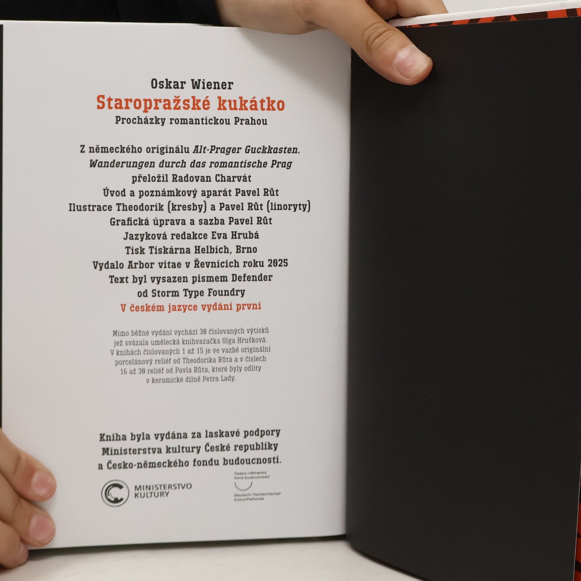 Oskar Wiener Staropražské kukátko