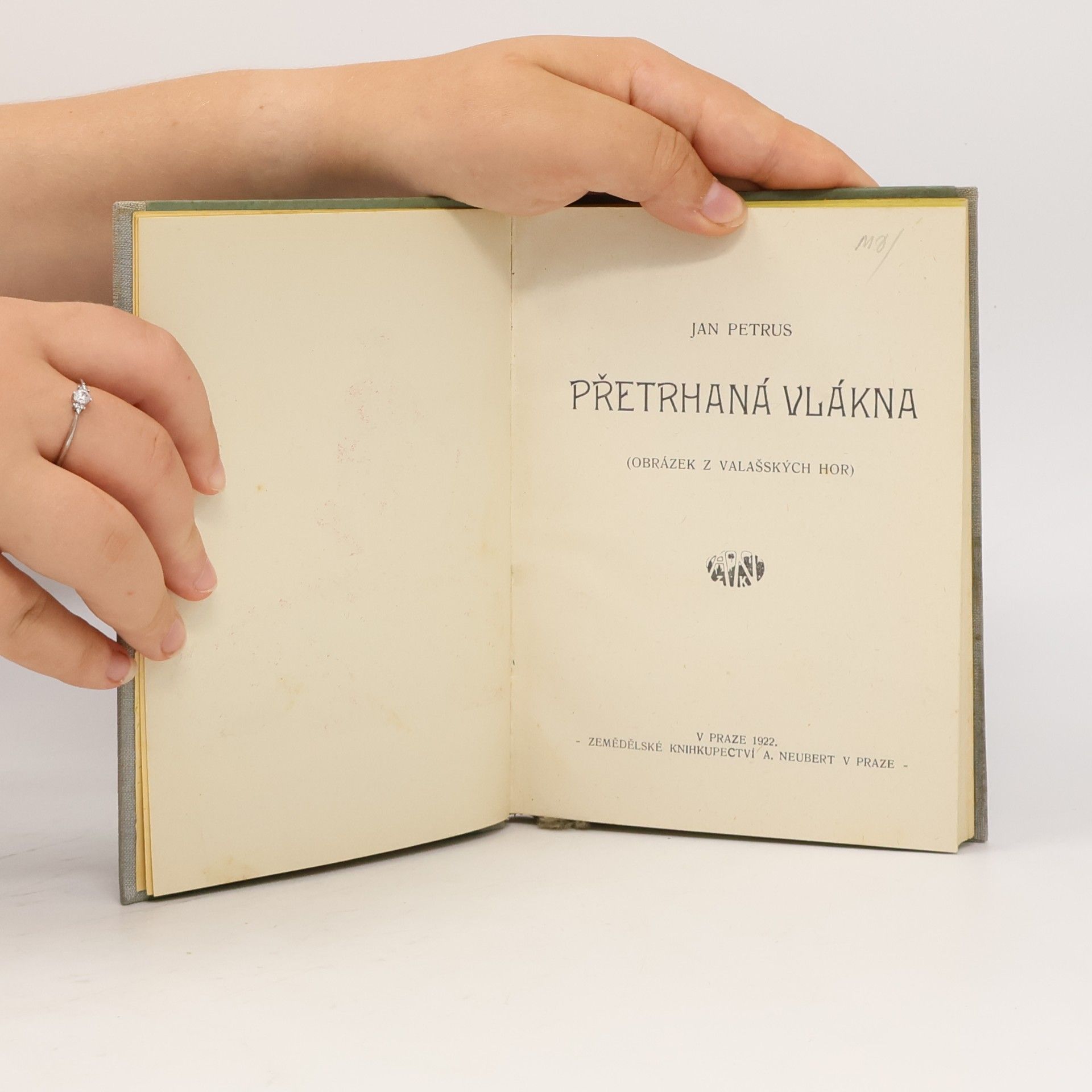 Jan Petrus Přetrhaná vlákna