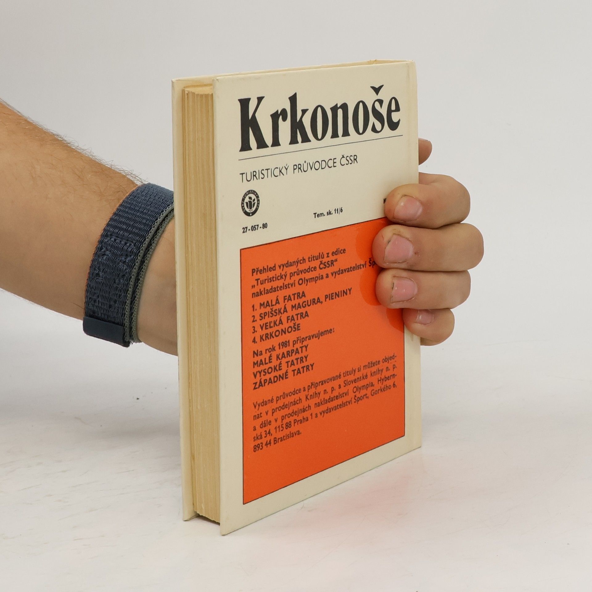 Autorenkollektiv Turistický průvodce ČSSR 4. Krkonoše