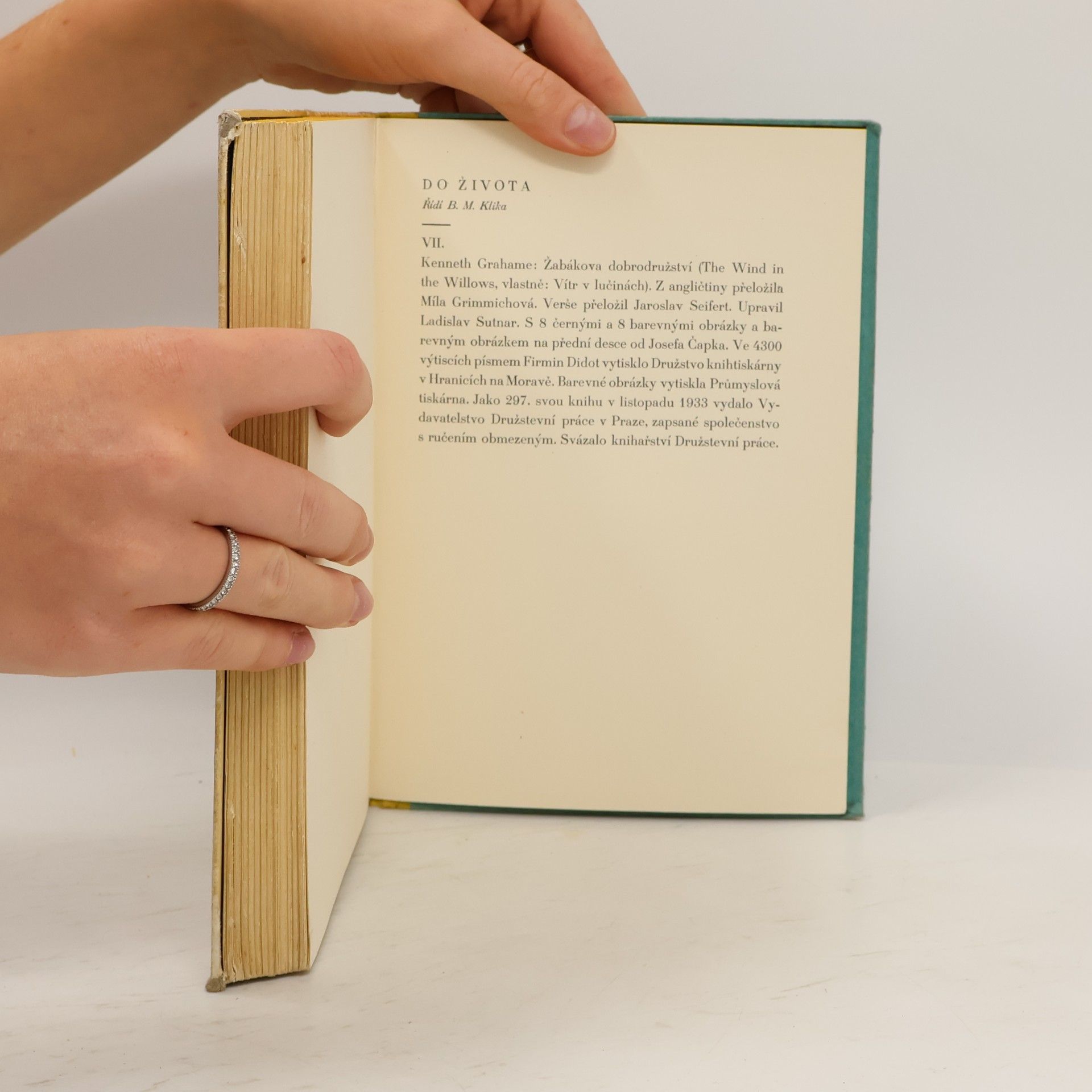 Kenneth Grahame Žabákova dobrodružství