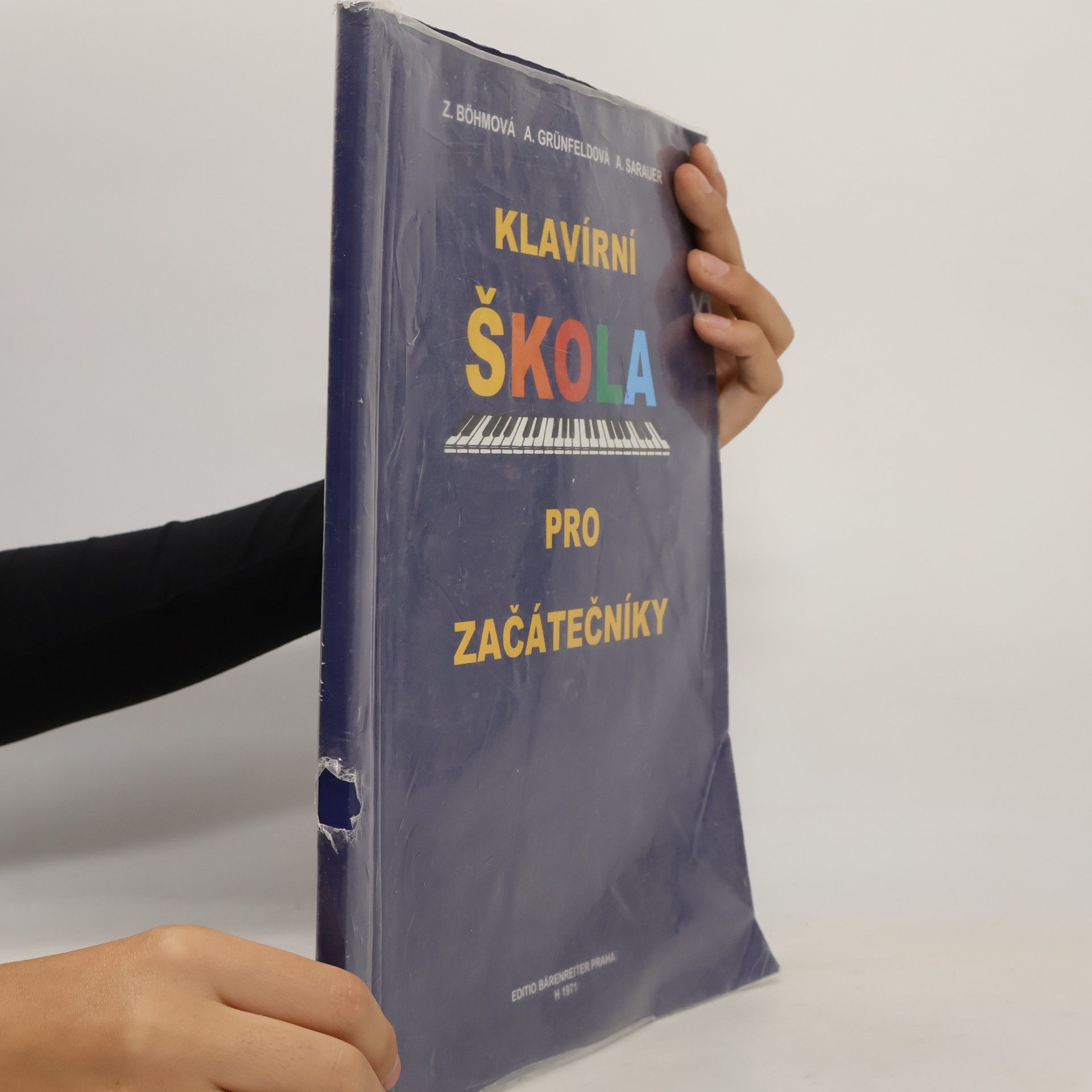 Zdeňka Bohmová Klavírní škola pro začátečníky