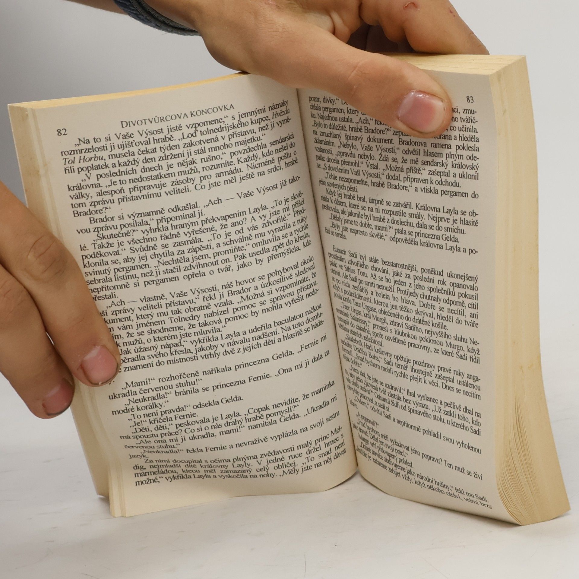 David Eddings Belgariad, kniha pátá. Divotvůrcova koncovka