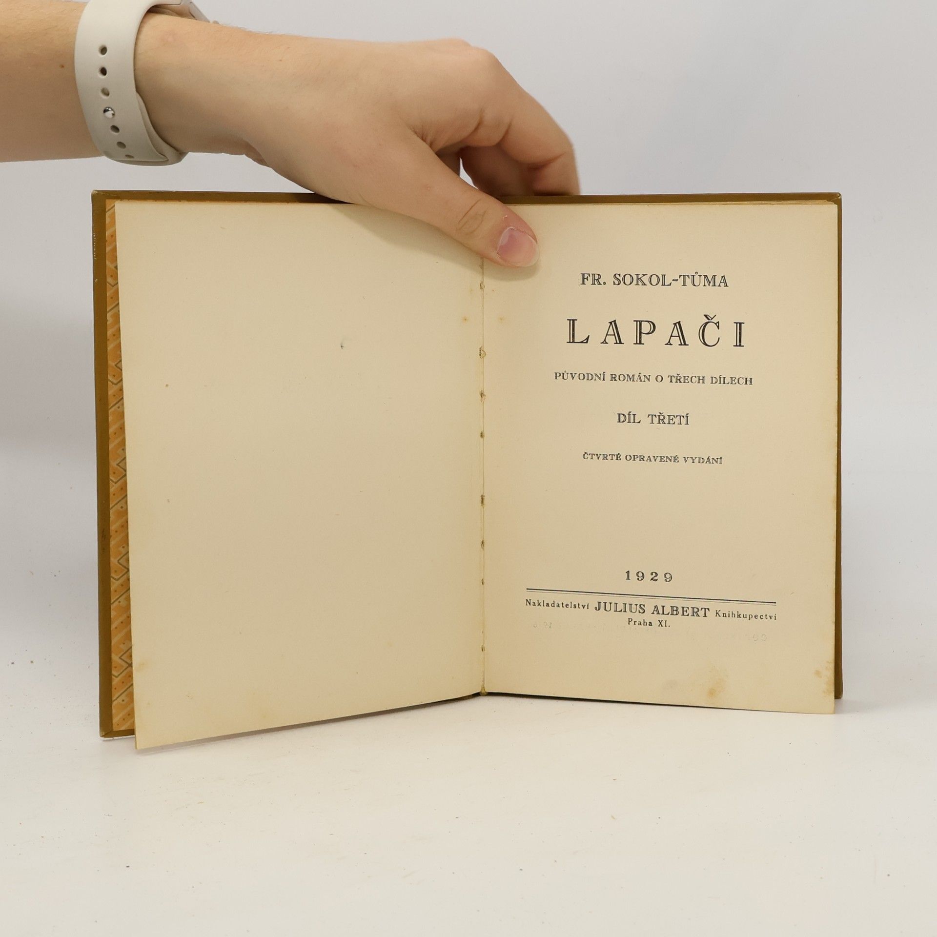 František Sokol Tůma Lapači III.
