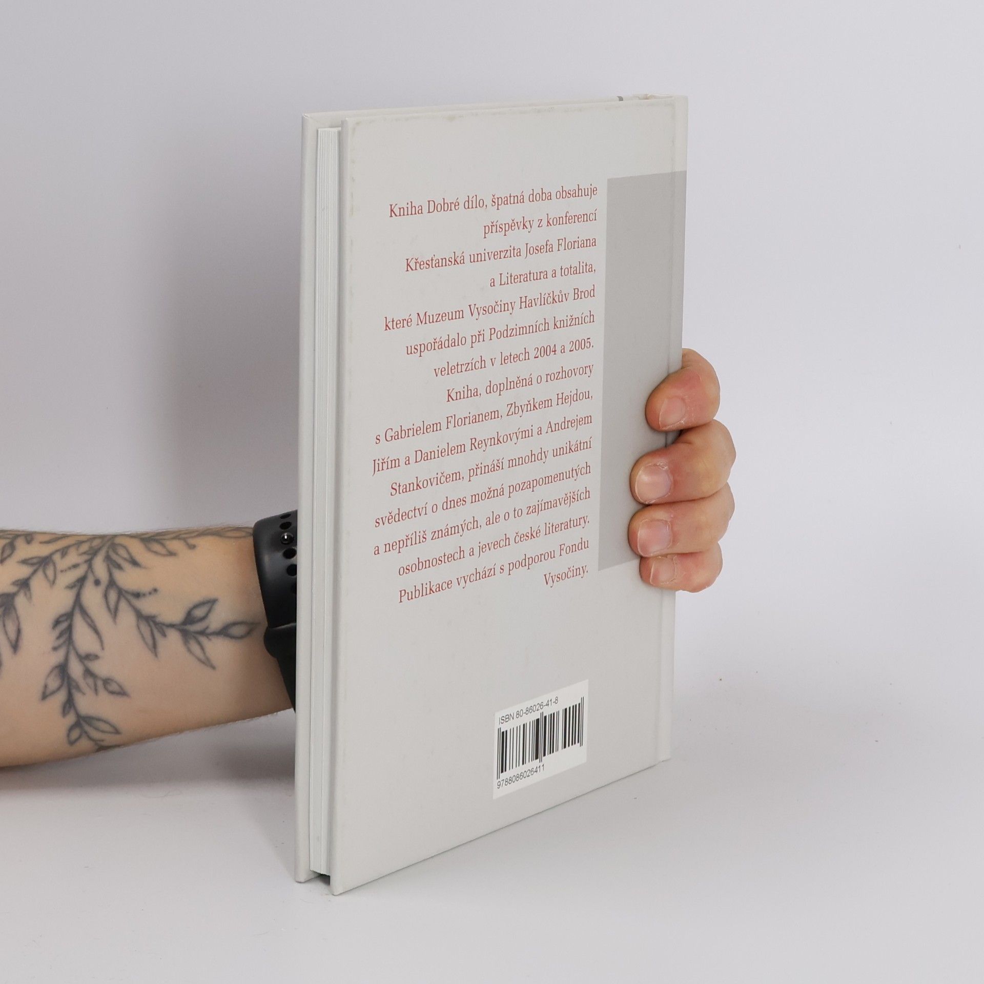 Zina Zborovská Dobré dílo, špatná doba : sborník příspěvků z konferencí Křesťanská univerzita Josefa Floriana a Literatura a totalita : [doplněno o] rozhovory s Gabrielem Florianem, Zbyňkem Hejdou, Danielem a Jiřím Reynkovými a Andrejem Stankovičem
