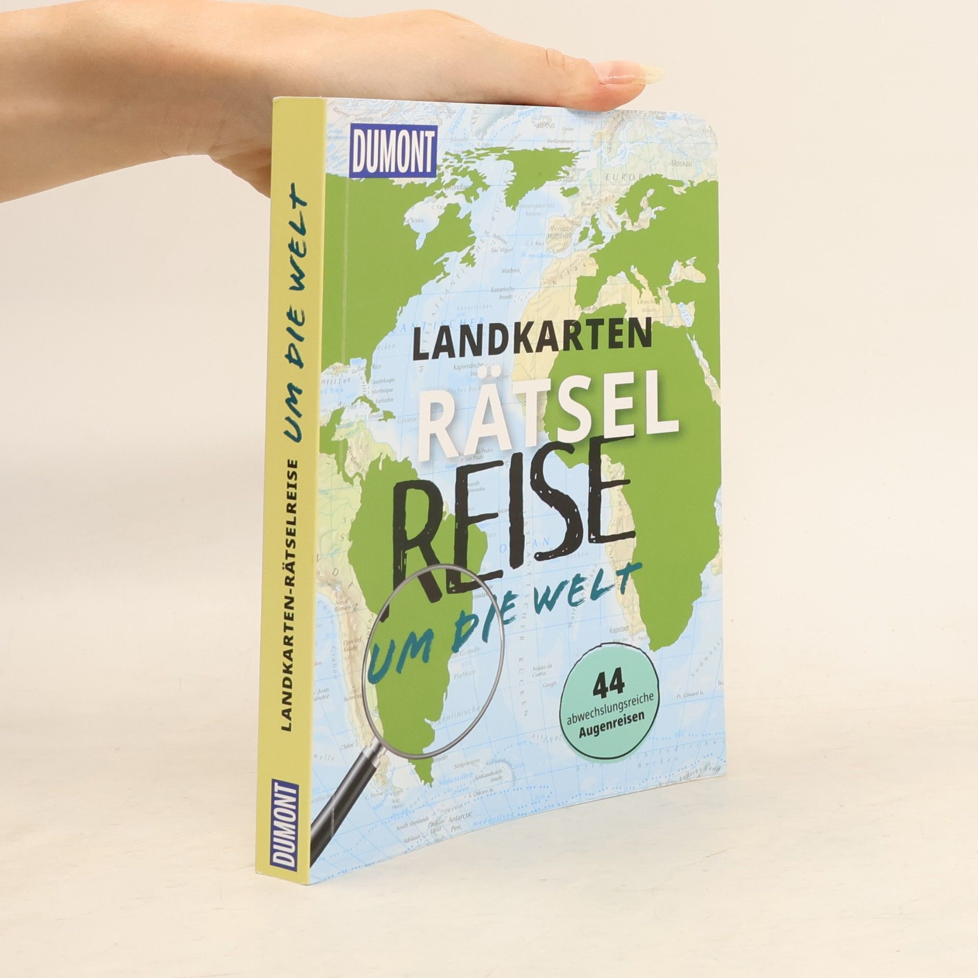 Michael Laufersweiler Landkarten-Rätselreise um die Welt. 44 neue abwechslungsreiche Augenreisen