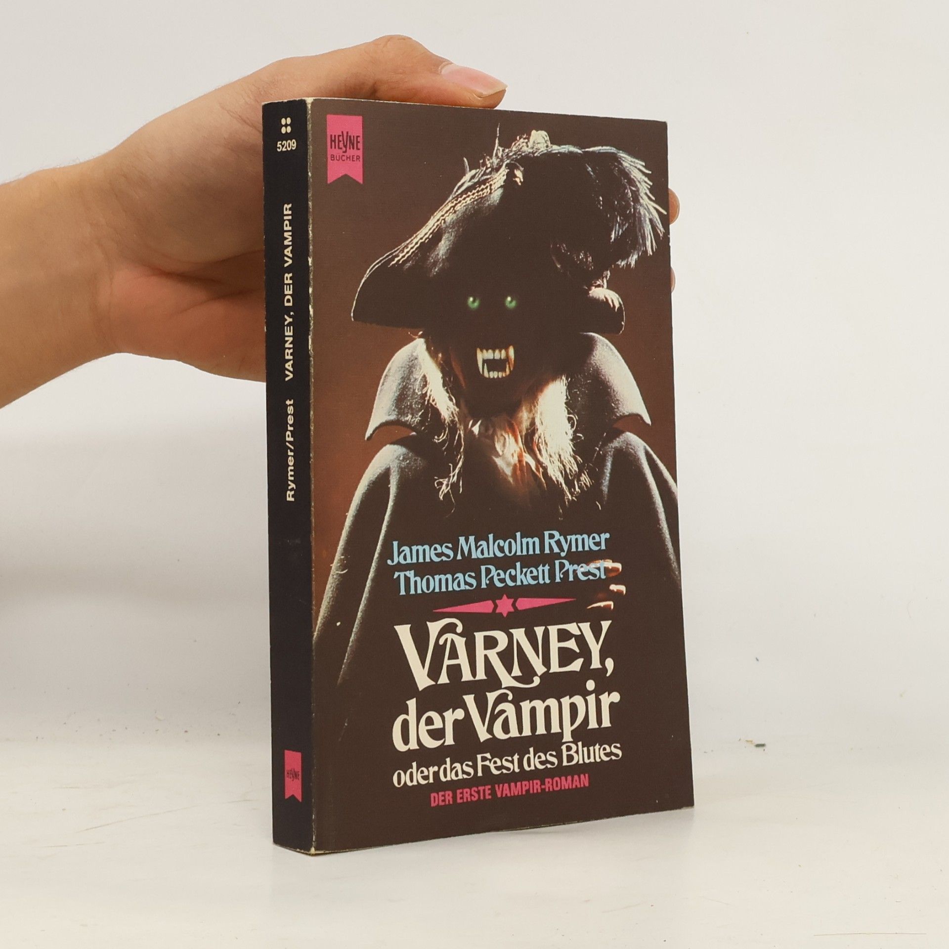 James Malcolm Rymer Varney, der Vampir oder das Fest des Blutes