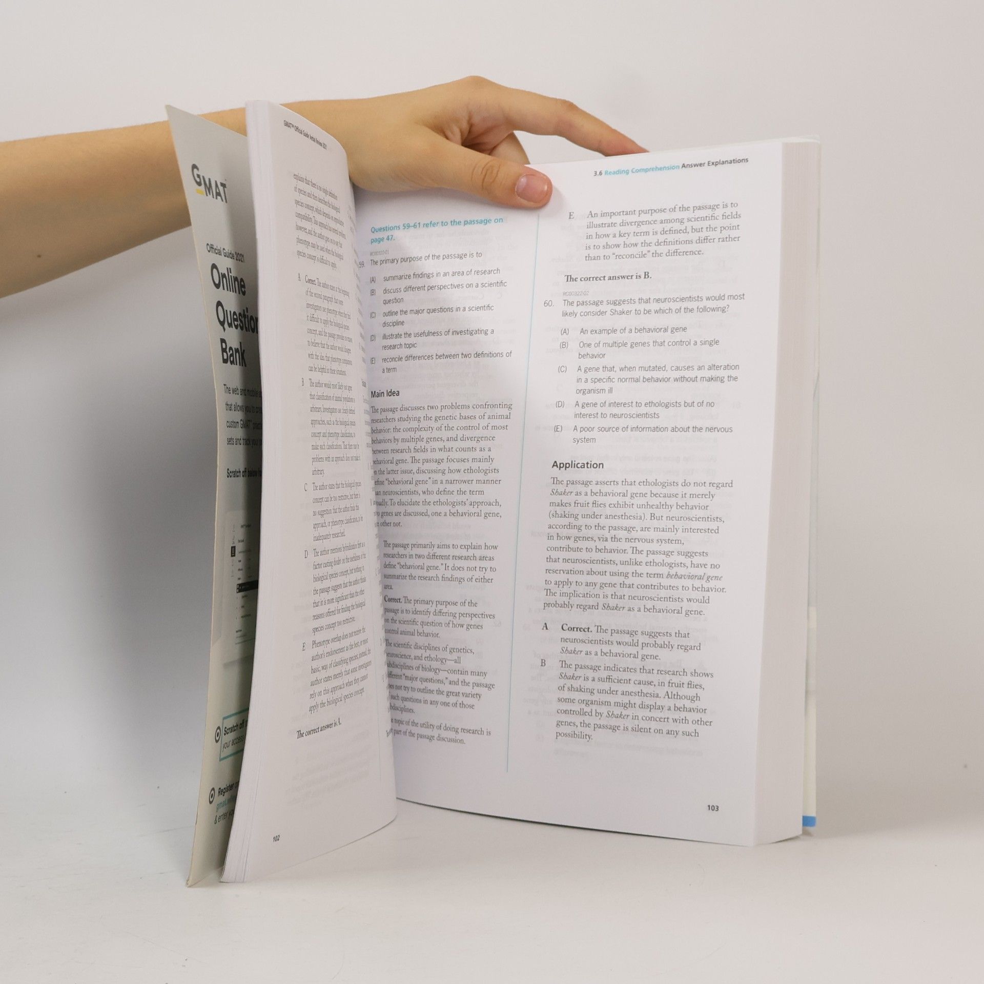 Collectif d'auteurs GMAT Official Guide Verbal Review 2021