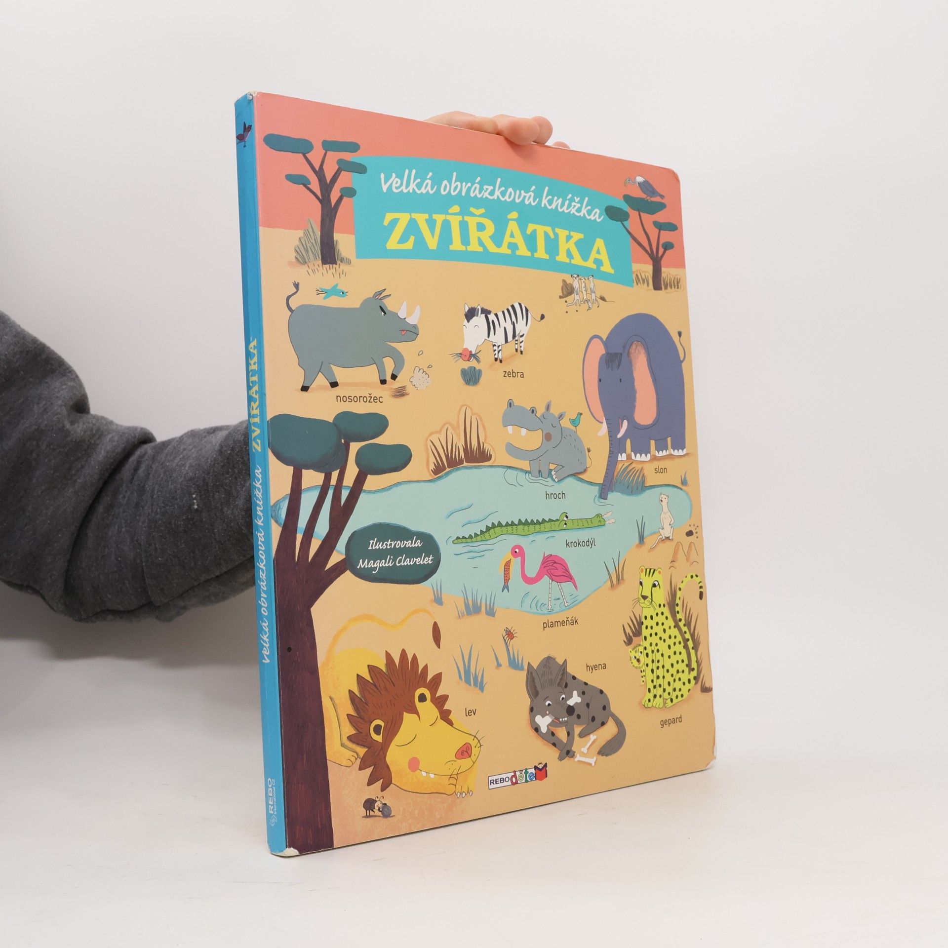 Magali Clavelet Zvířátka : velká obrázková knížka