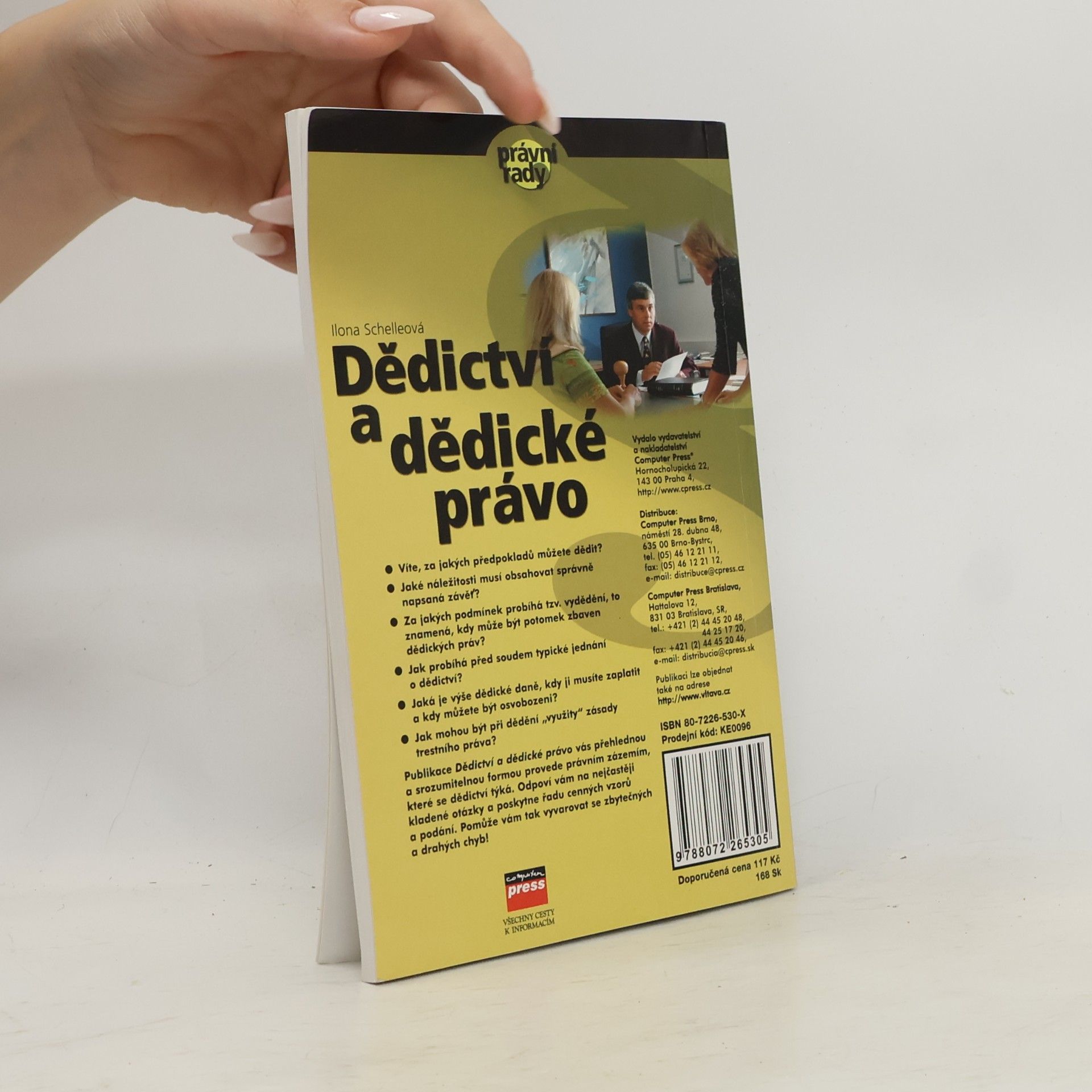 Ilona Schelleová Dědictví a dědické právo