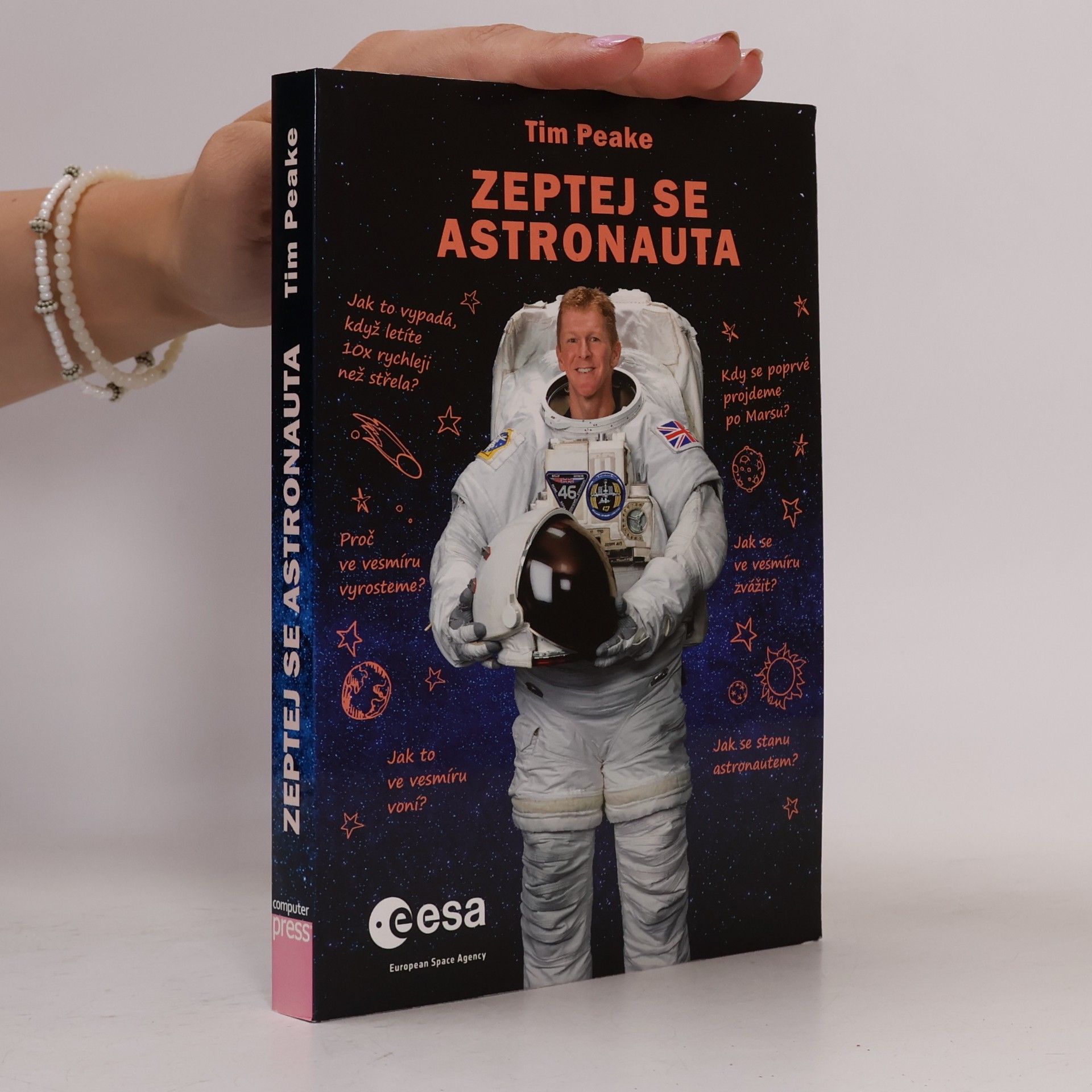 Timothy Peake Zeptej se astronauta