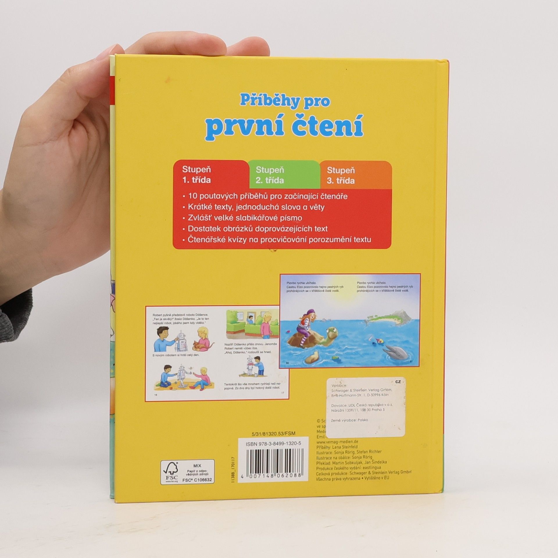 Collectif d'auteurs Zábavné příběhy pro první čtení. 1. třída