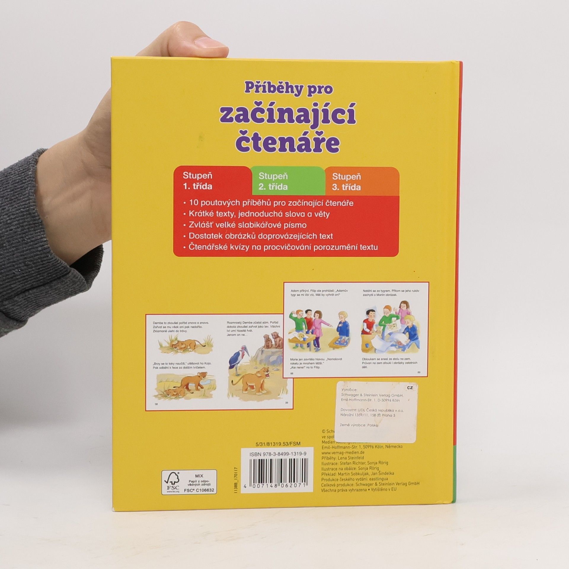 Lena Steinfeld Příběhy pro začínající čtenáře 1. třída