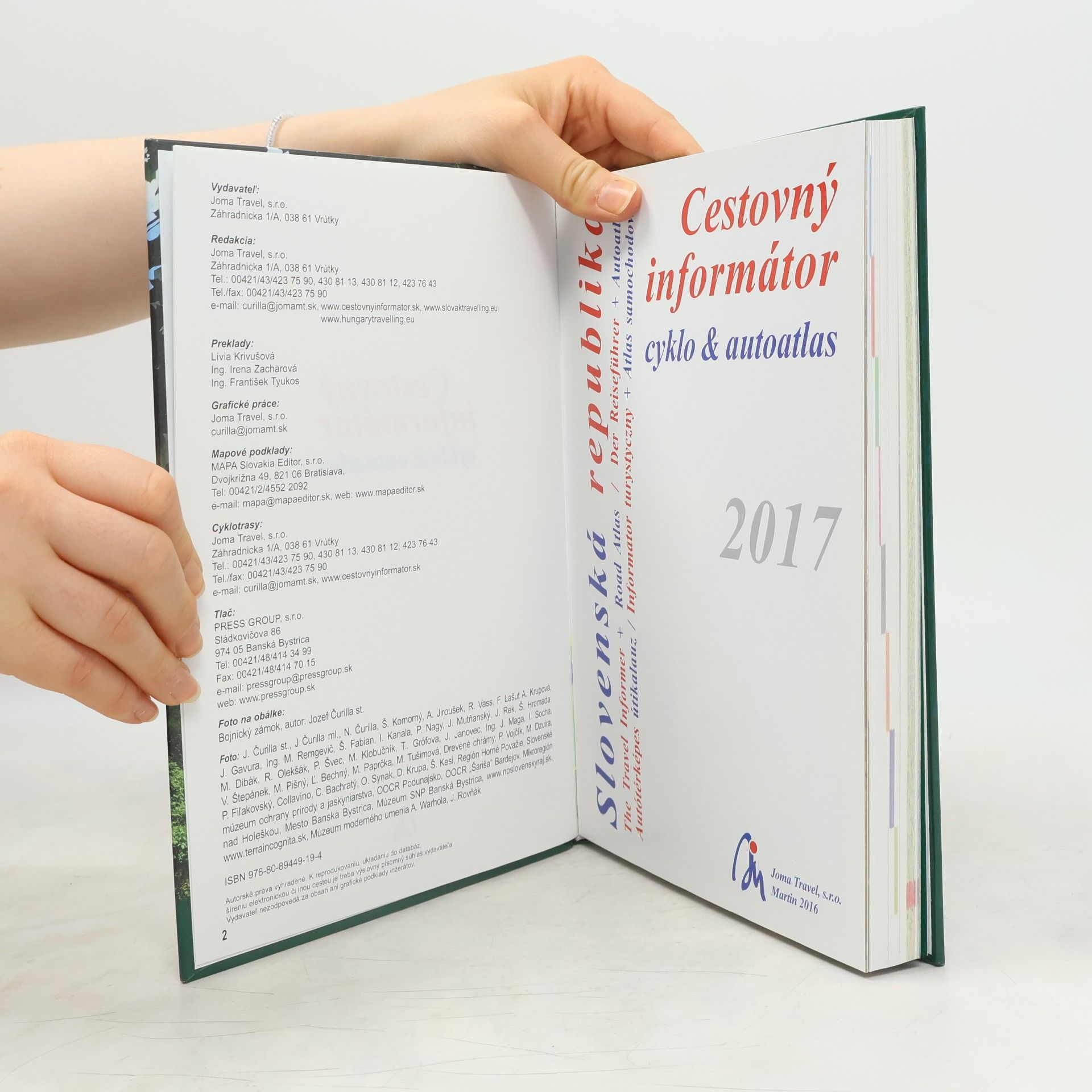 Kolektív autorov Cestovný informátor 2017