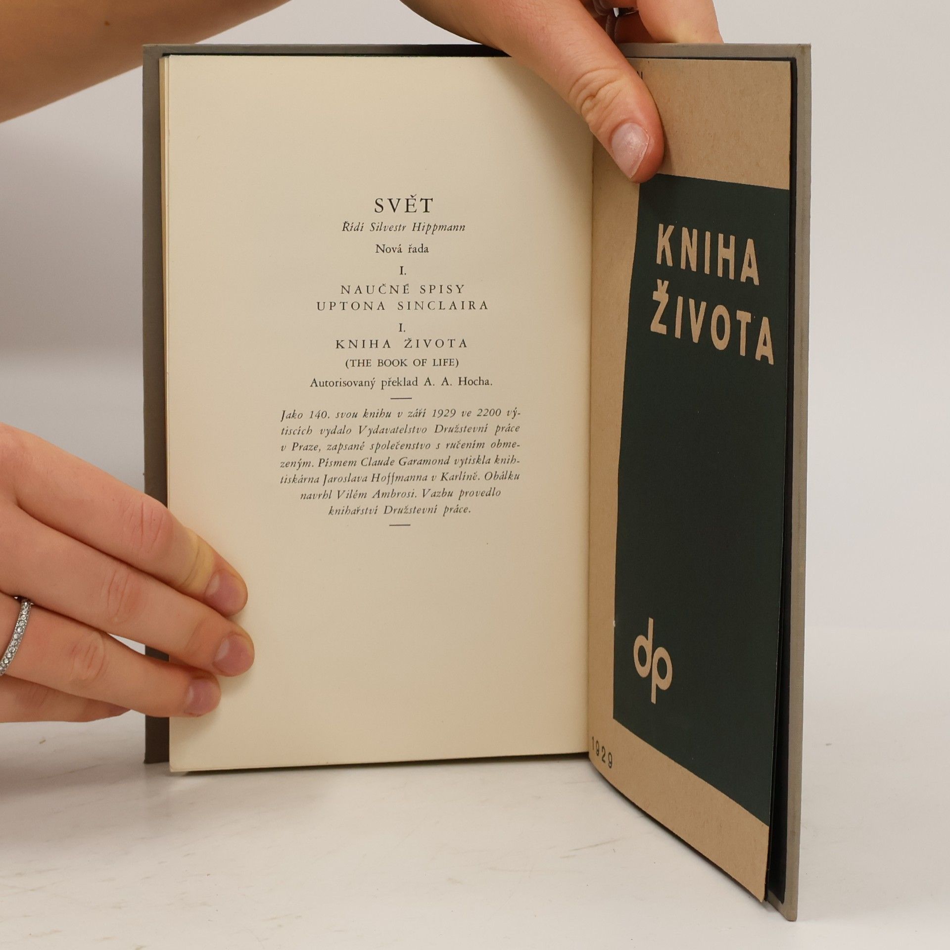 Upton Sinclair Kniha života
