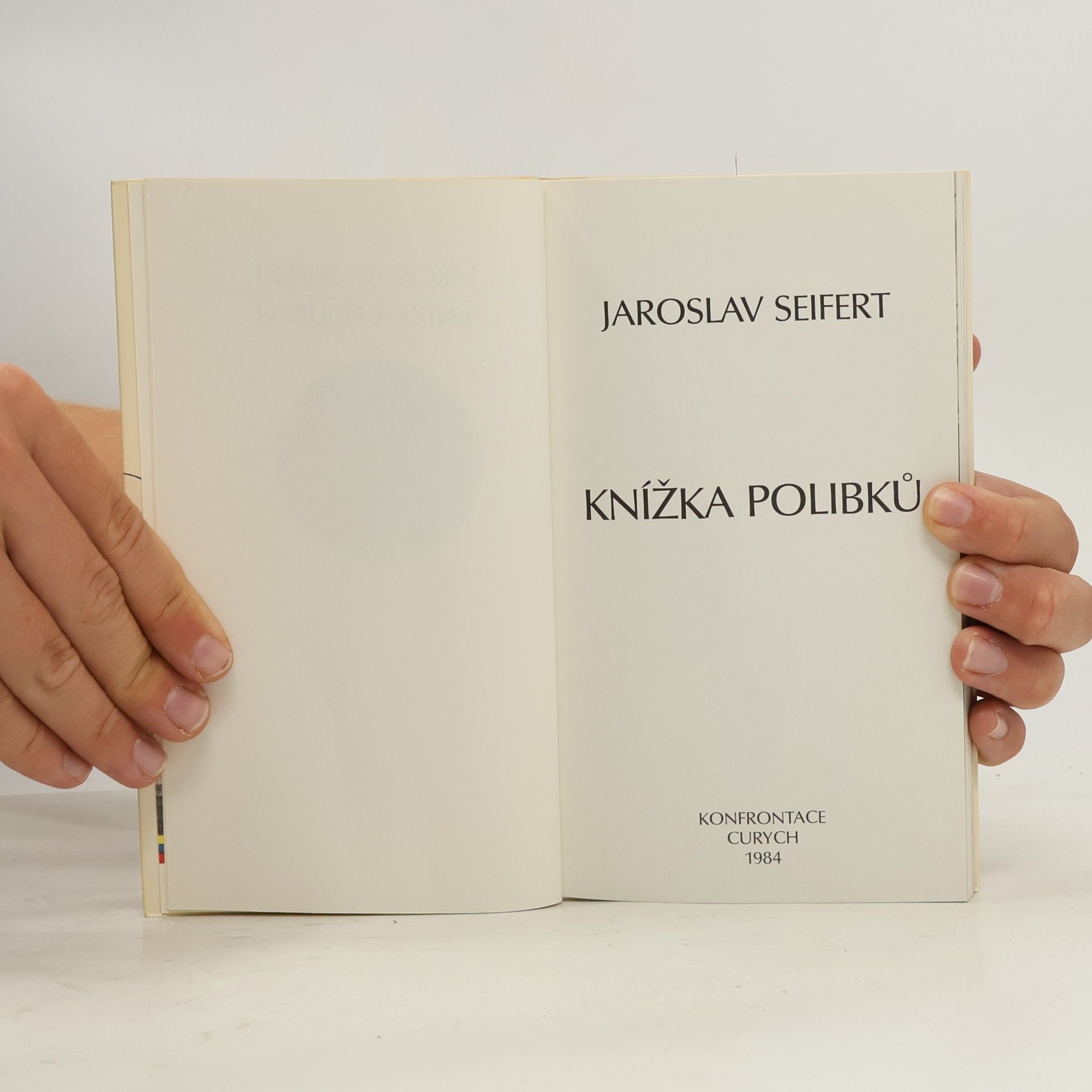 Jaroslav Seifert Knížka polibků