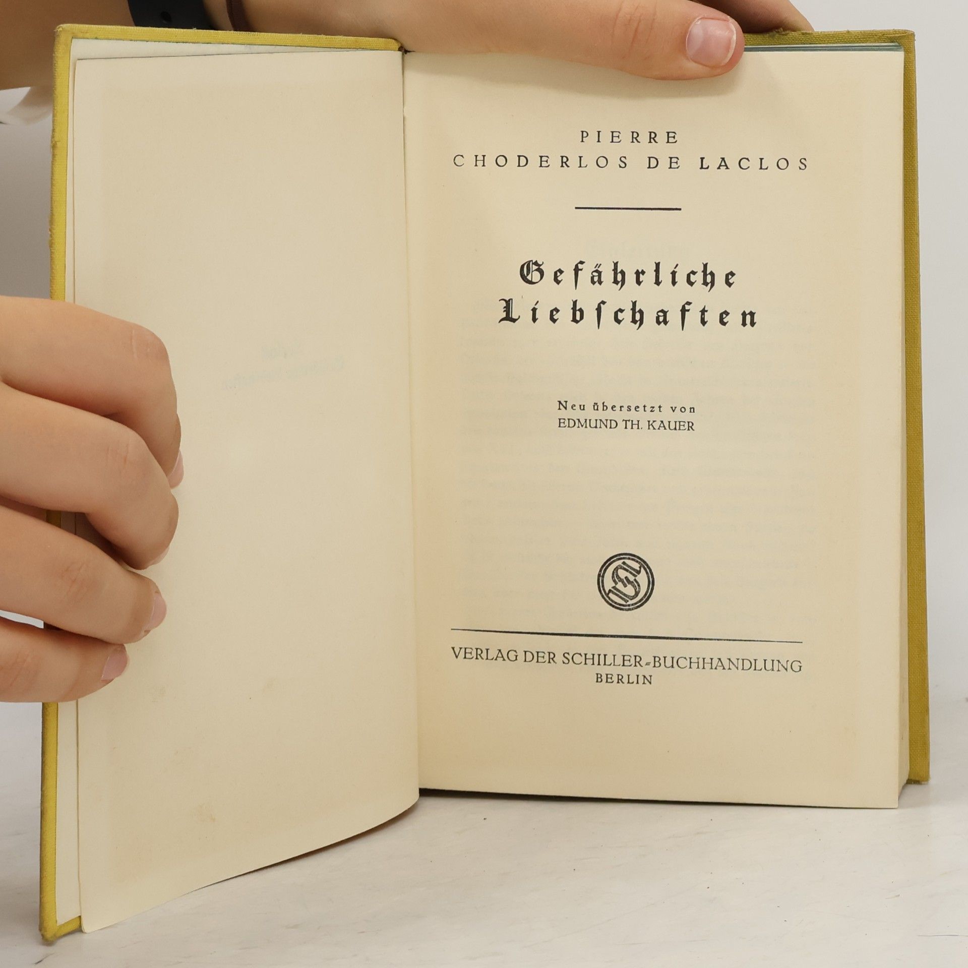Pierre-Ambroise-François Choderlos de Laclos Gefährliche Liebschaften