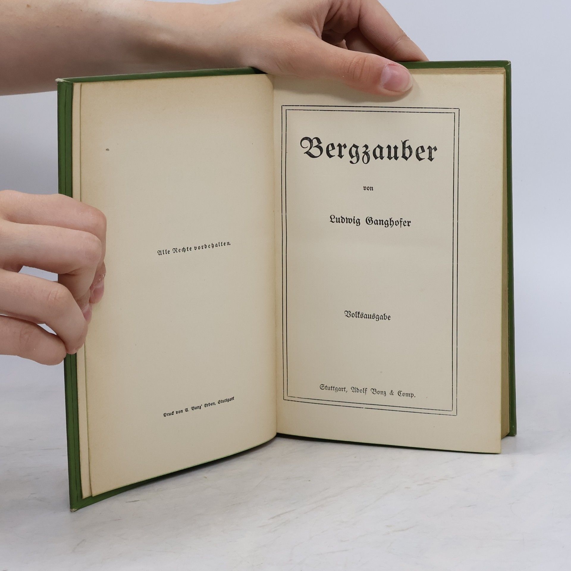 Ludwig Ganghofer Gesammelte Schriften. Band 7 & 8