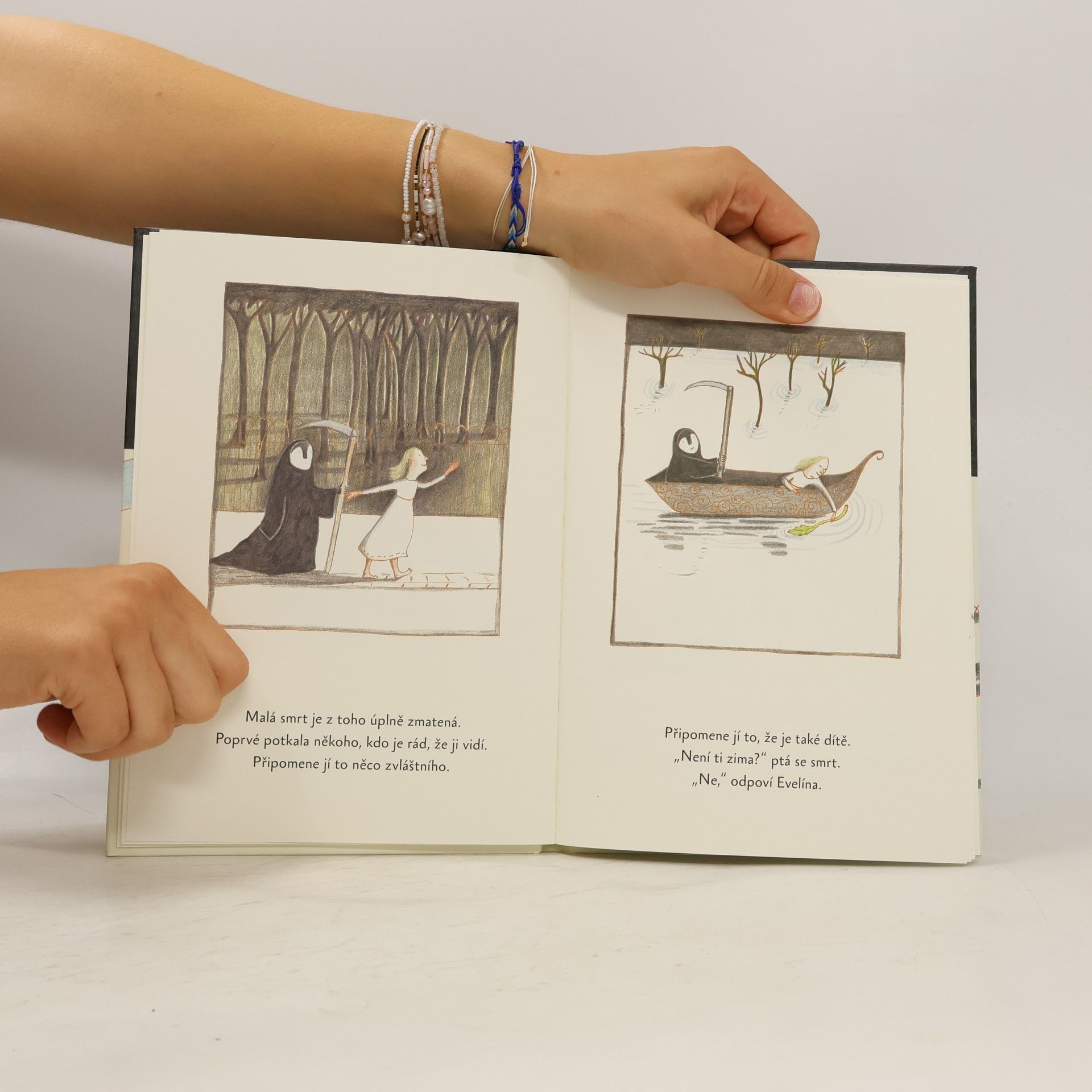 Kitty Crowther Návštěva malé smrti