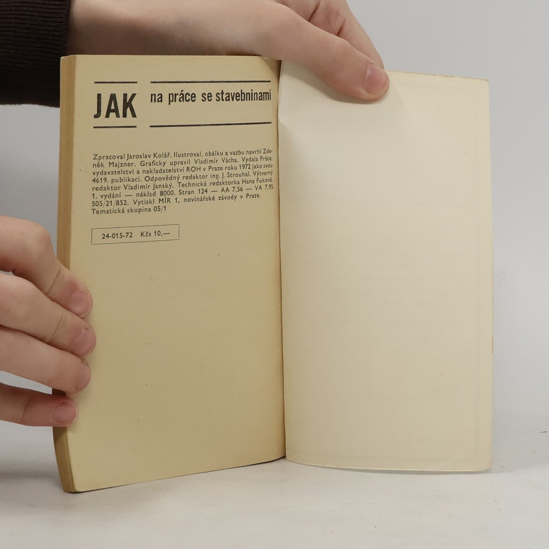 Zdeněk Majzner Jak na práce se stavebninami