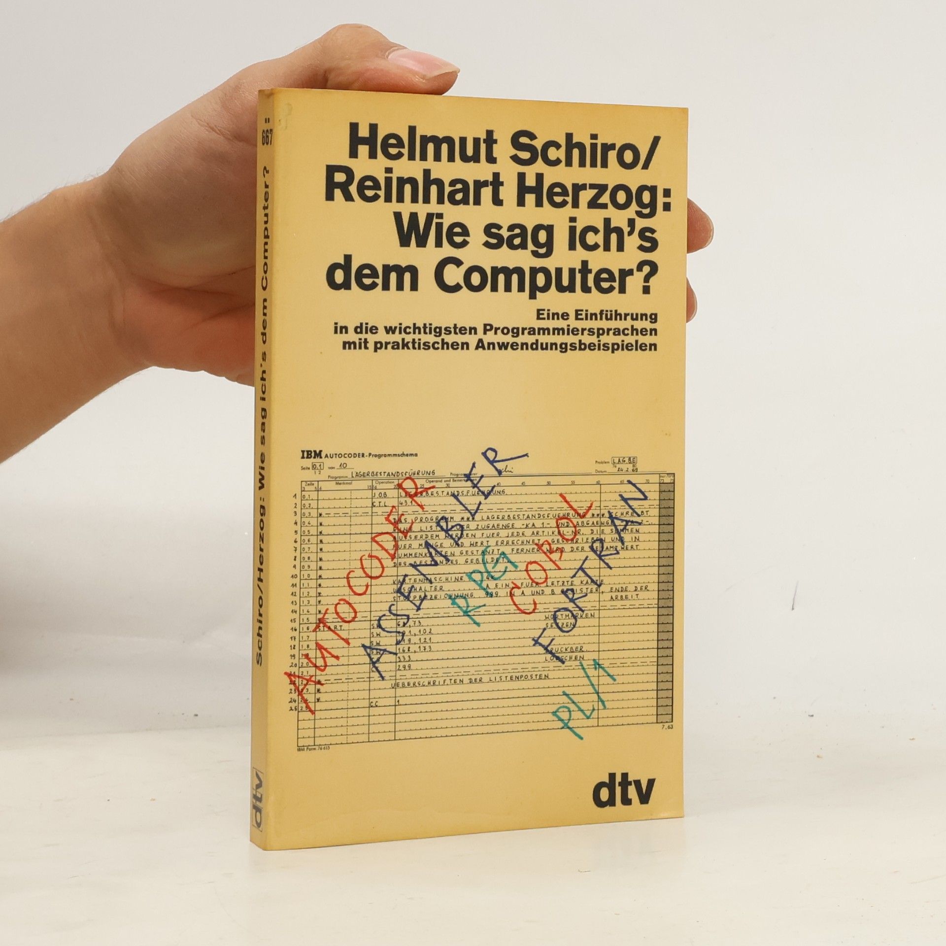 Helmut Schiro Wie sag ich's dem Computer?