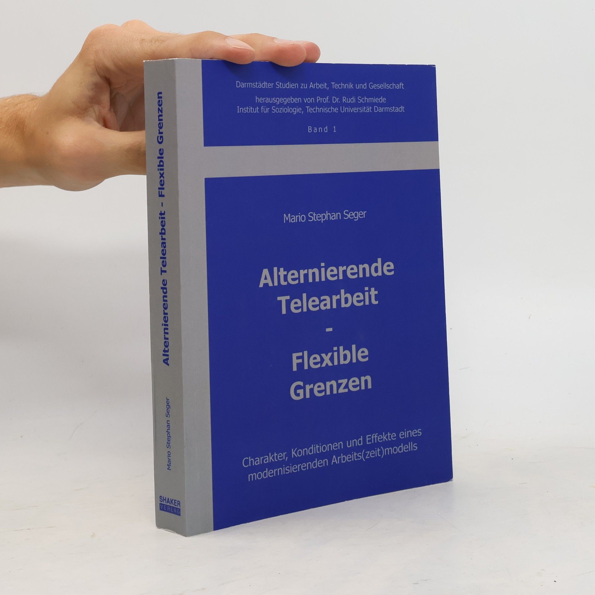 Mario Seger Alternierende Telearbeit - flexible Grenzen