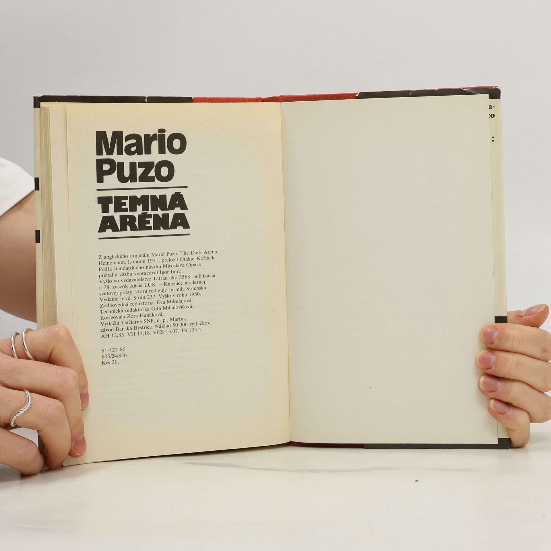Mario Puzo Temná aréna